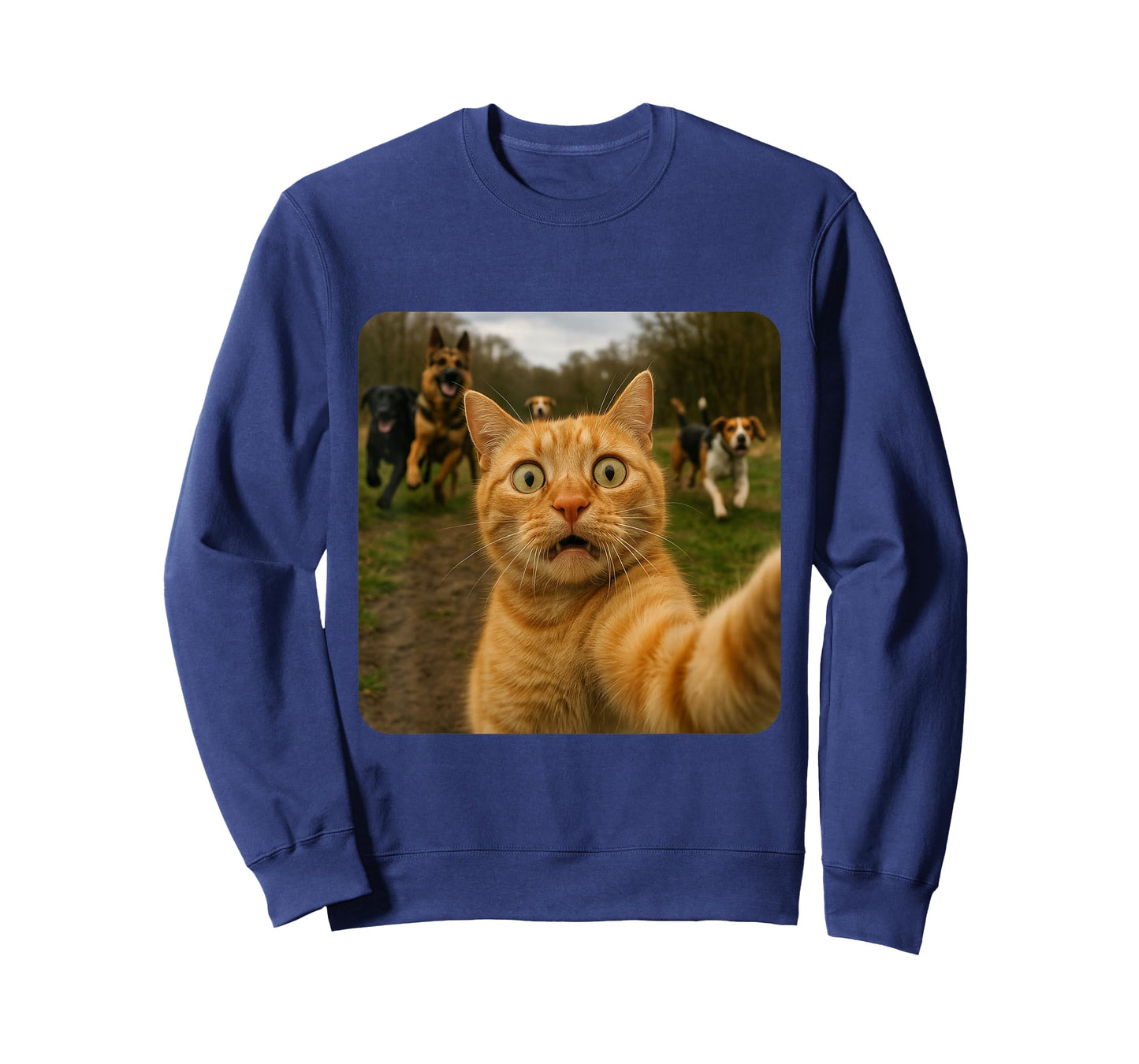 Funny Cat Selfie Design T-Shirt