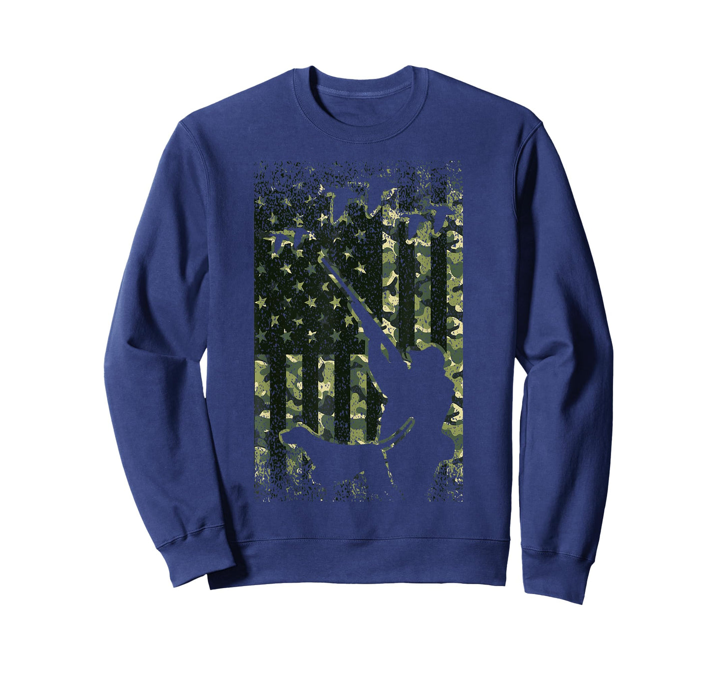 Duck Hunting Shirts For Men American Flag Hunter Camo Gifts T-Shirt