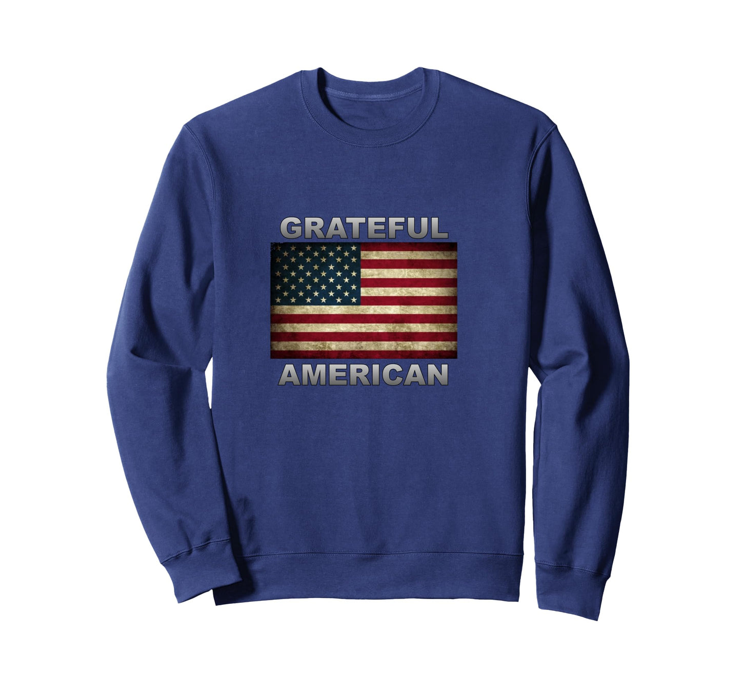 American Flag Grateful American Long Sleeve T-Shirt