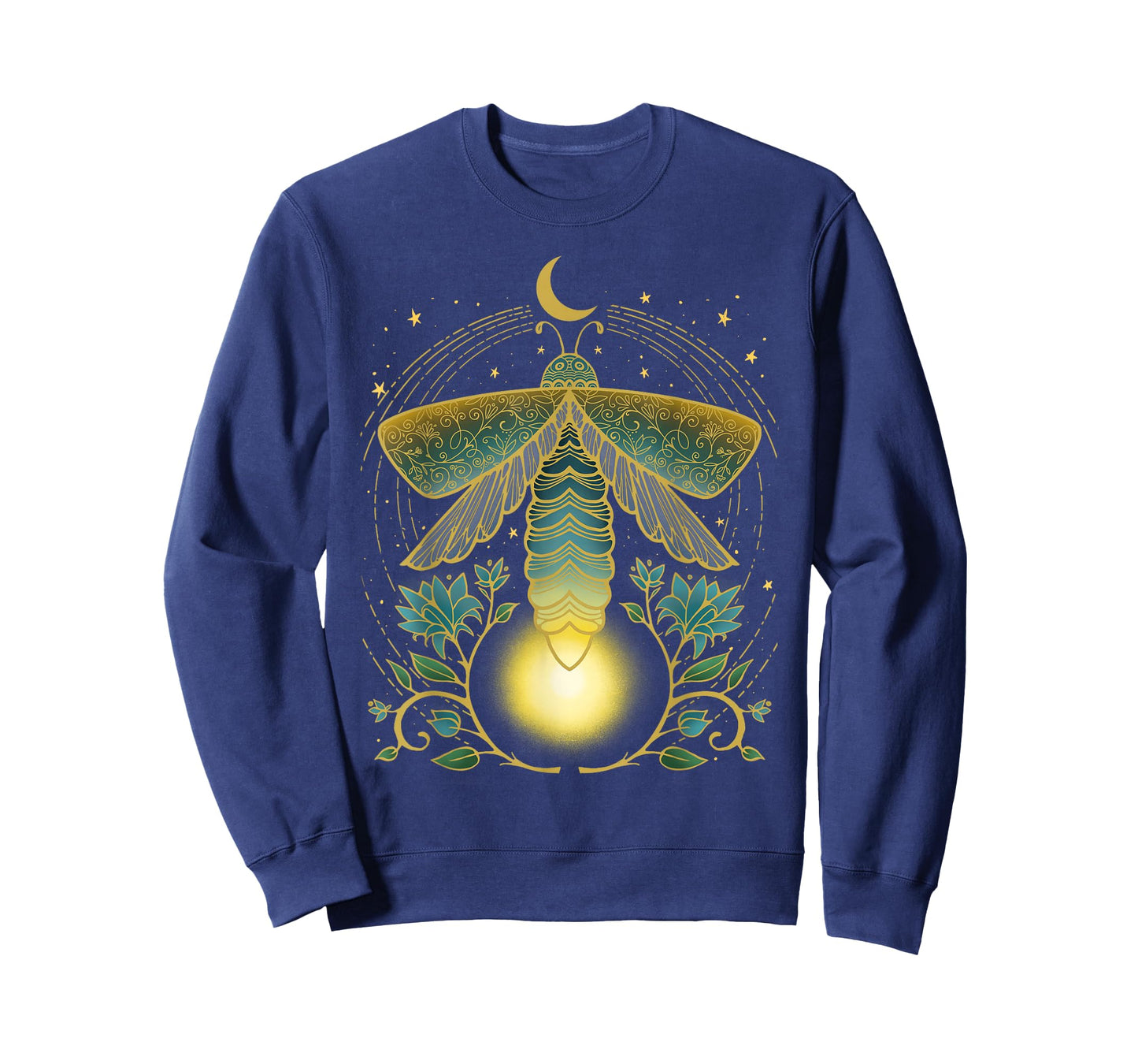 Firefly, Magical Lunar Mystical Design for Nature Lovers T-Shirt