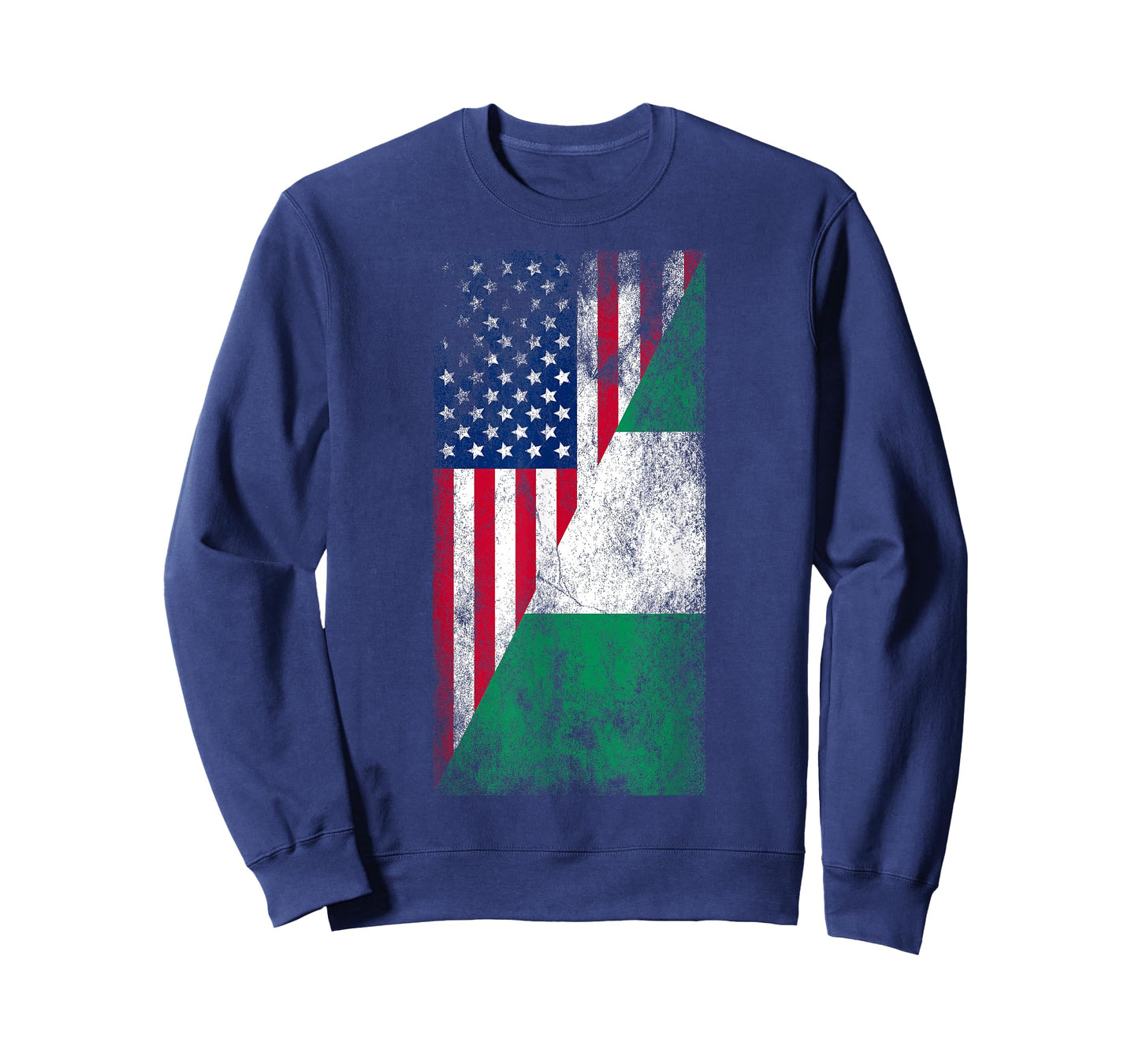 USA & Nigeria Flags - United States of America, Nigerian T-Shirt