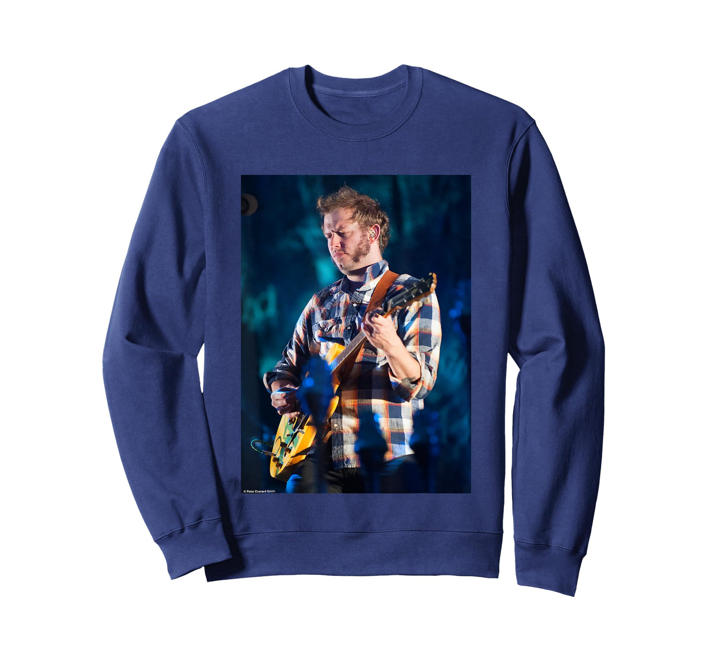 Bon Iver Performing Live Latitude Fest By Everard Smith T-Shirt
