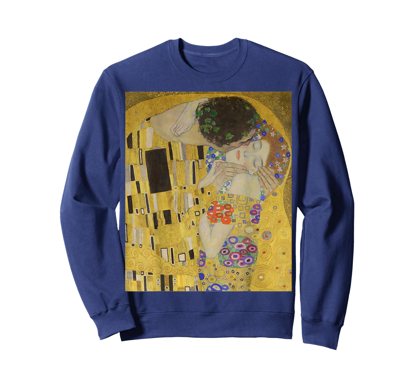 The Kiss or Lovers by Gustav Klimt T Shirt T-Shirt