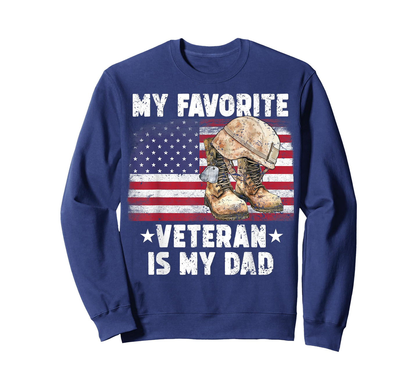 My Favorite Veteran is Dad my Army Veterans day boys girls T-Shirt