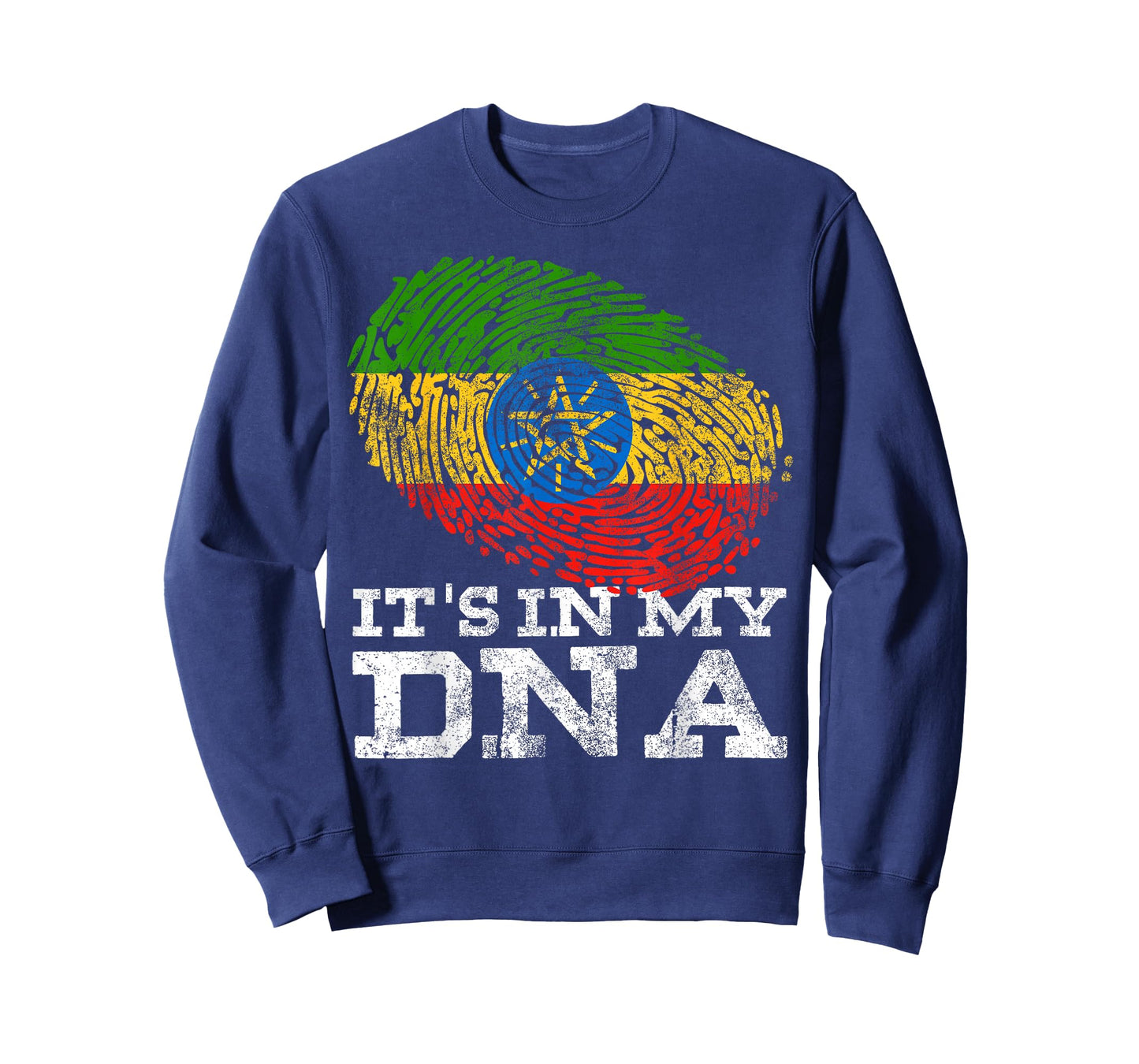 It's in My DNA Ethiopian Gifts Horn of Africa Ethiopia Flag T-Shirt