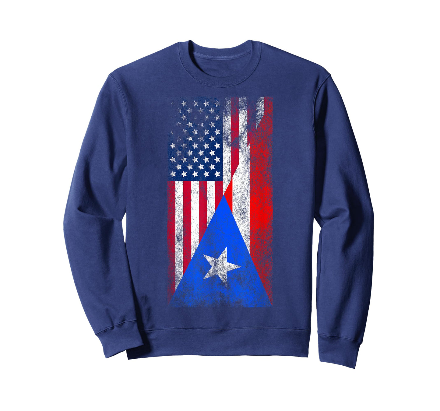 USA & Puerto Rico Flags - US of America, Puerto Rican T-Shirt
