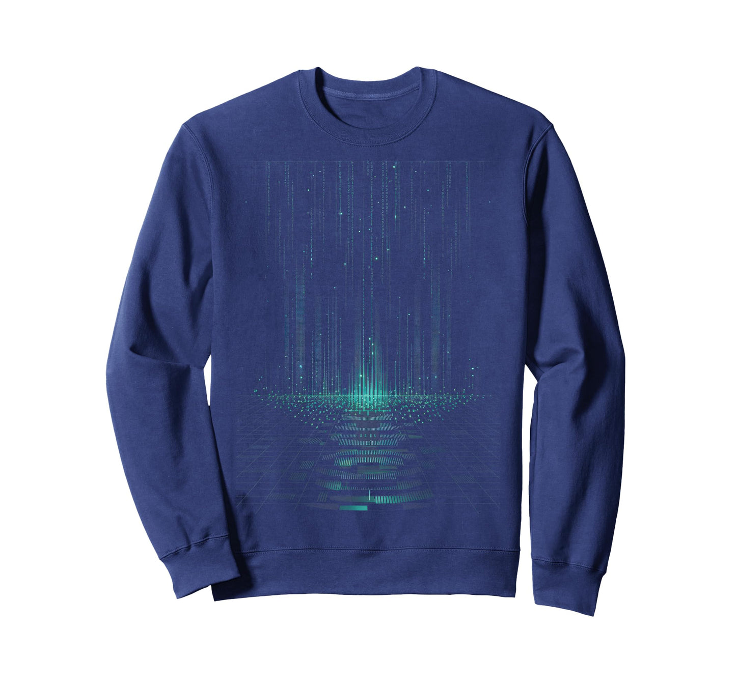 Code binaire Matrix Green Digital Cyberpunk T-Shirt