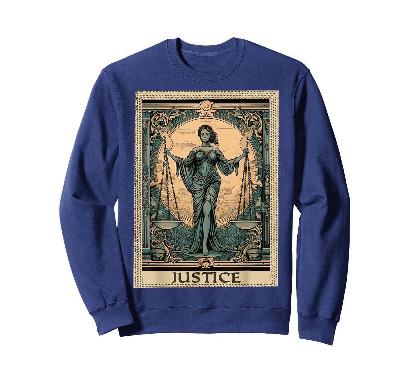 FoolsFate Unisex-Adult Tarot Card Reading Graphic T-Shirt, Black, Small