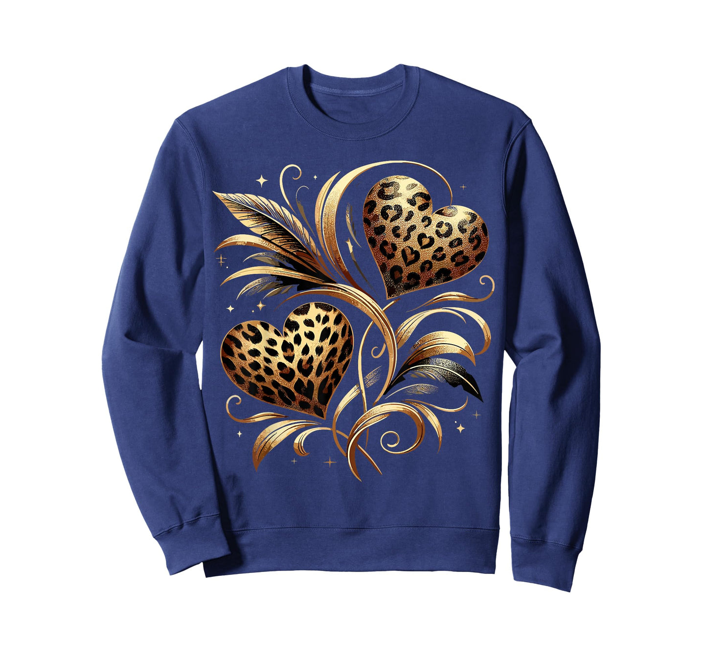 Cheetah Print Heart T-Shirt