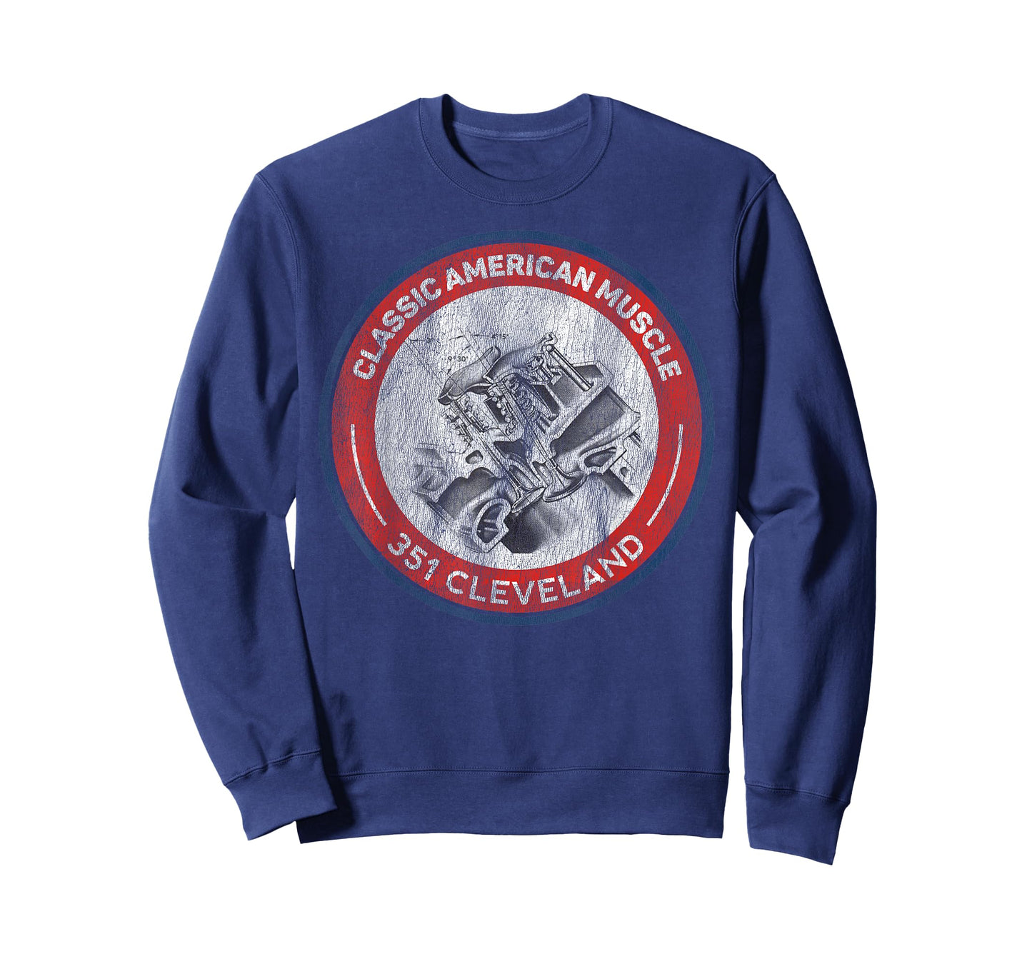 351 Cleveland Canted Valve Musclecar Retro Logo Tshirt T-Shirt