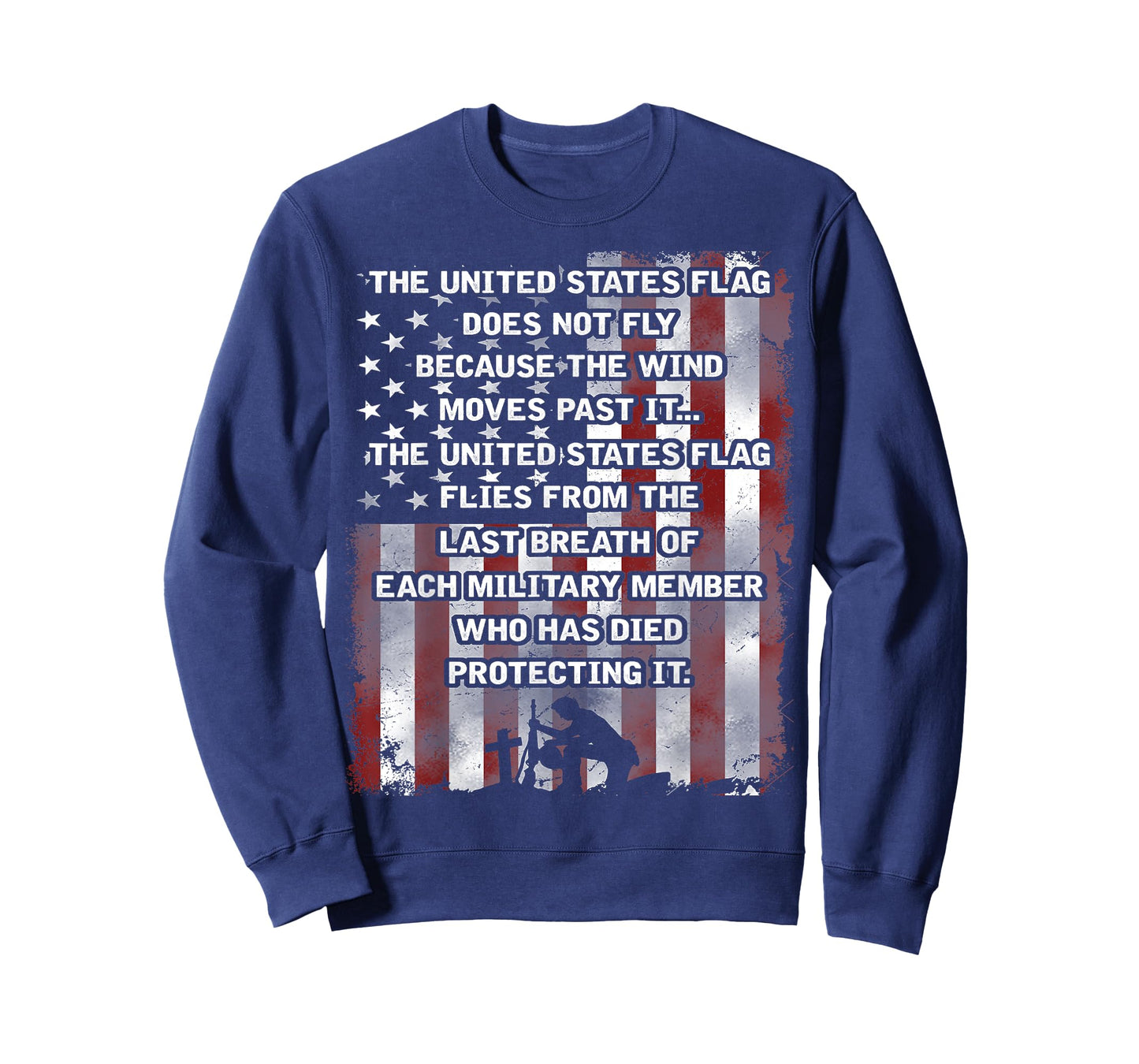 The United States Flag Does Not Fly Because The Wind T-Shirt