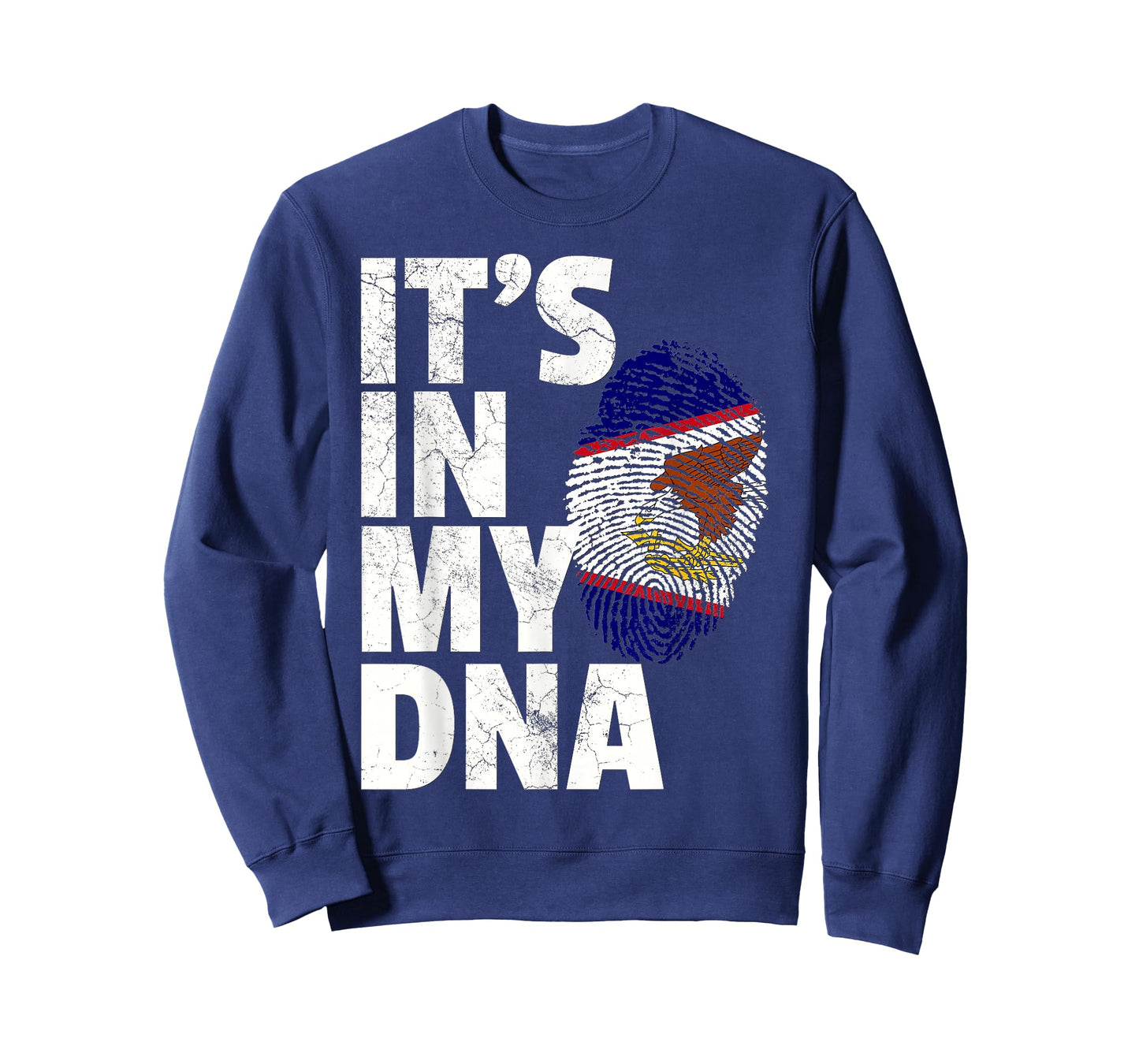 It's in My DNA American Samoa Flag Samoan Pride Roots Gift T-Shirt