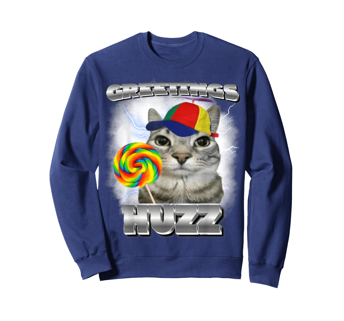 Greetings Huzz Meme Cat Meme Funny Memes Internet Memes Joke T-Shirt