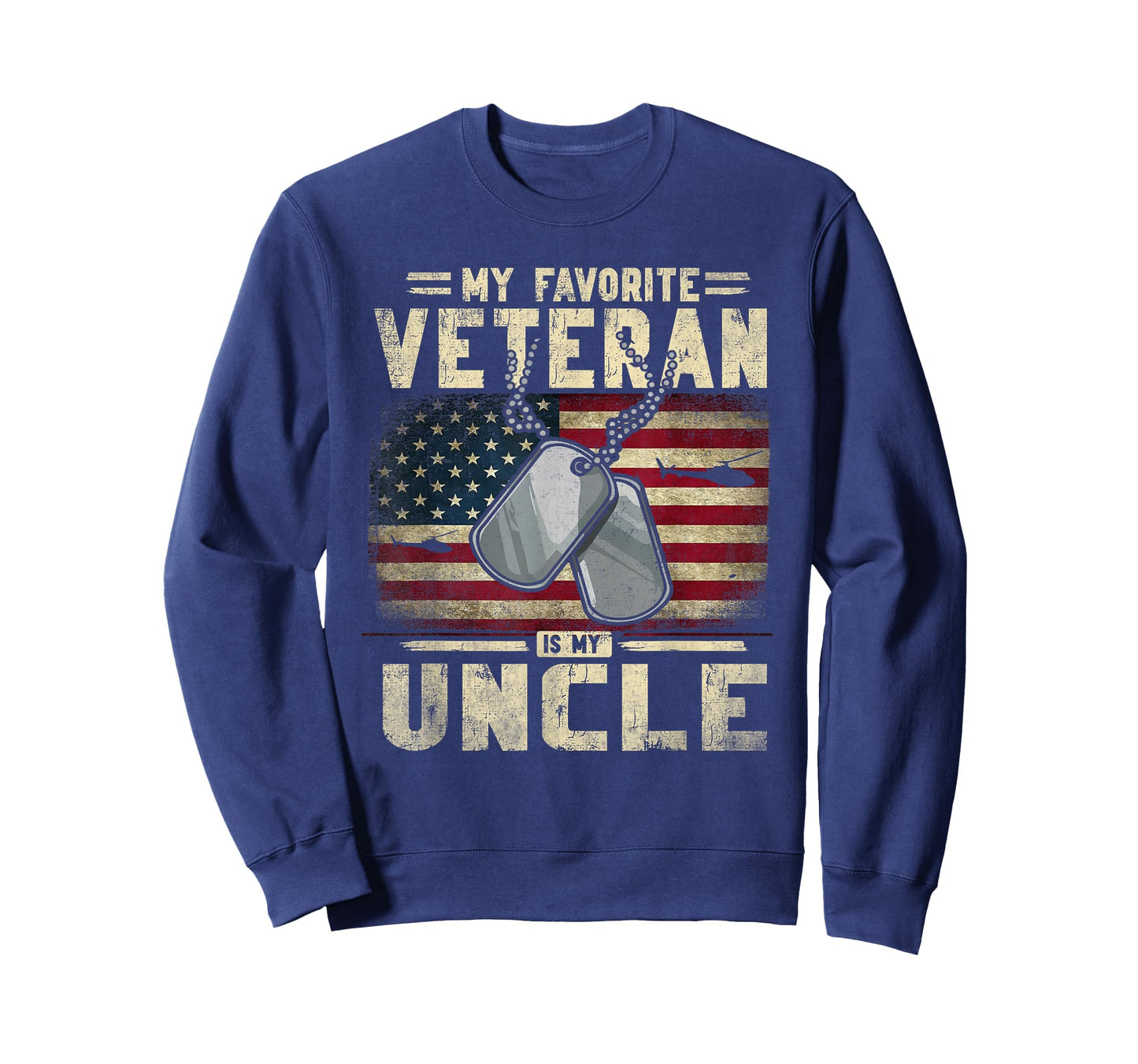 Veterans Day My Favorite Veteran Is My Uncle Patriotic T-Shirt