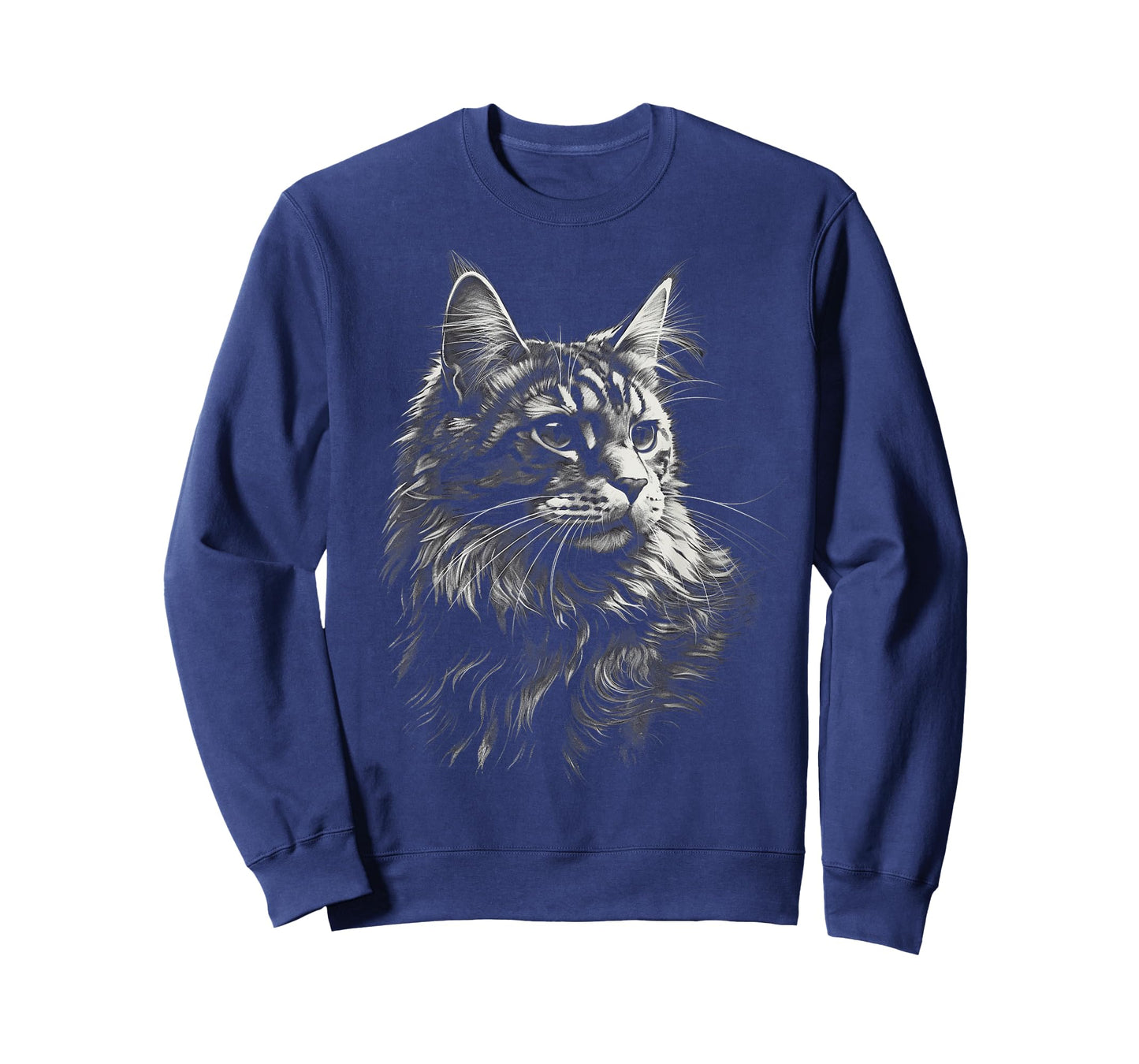 Maine Coon Cat Eyes Kitty Kitten Cat Artwork Cat Face T-Shirt