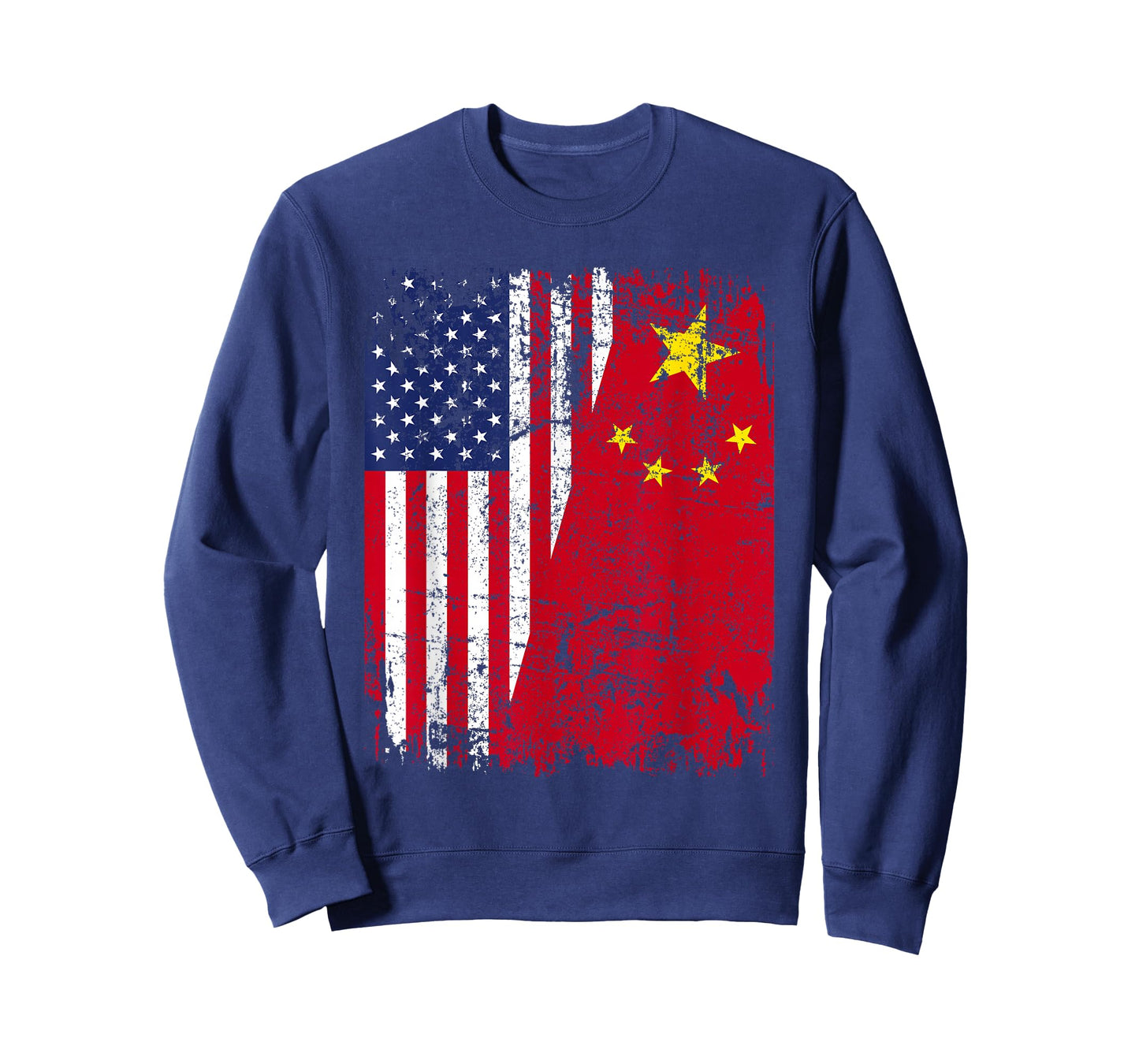 CHINESE American Flag | Men Women Kids | USA CHINA FLAG T-Shirt
