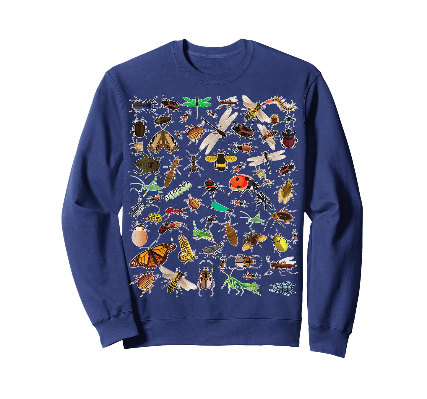 Cool Lots of Bugs | Funny Insect Lover Entomologist Boy Gift T-Shirt Small