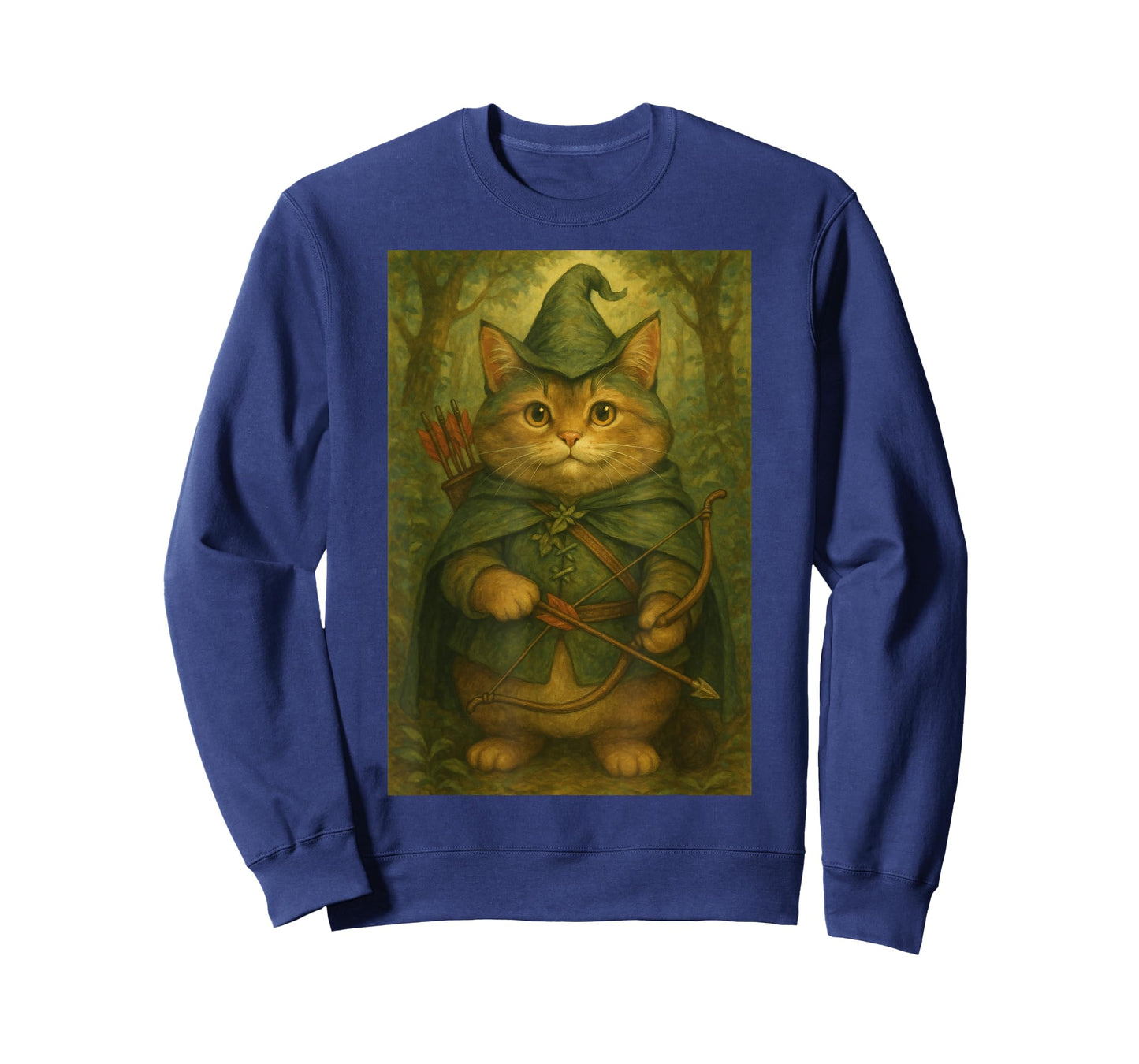 Cat Archer Pet Costume Outfit Funny Meme T-Shirt for Men Women Kids
