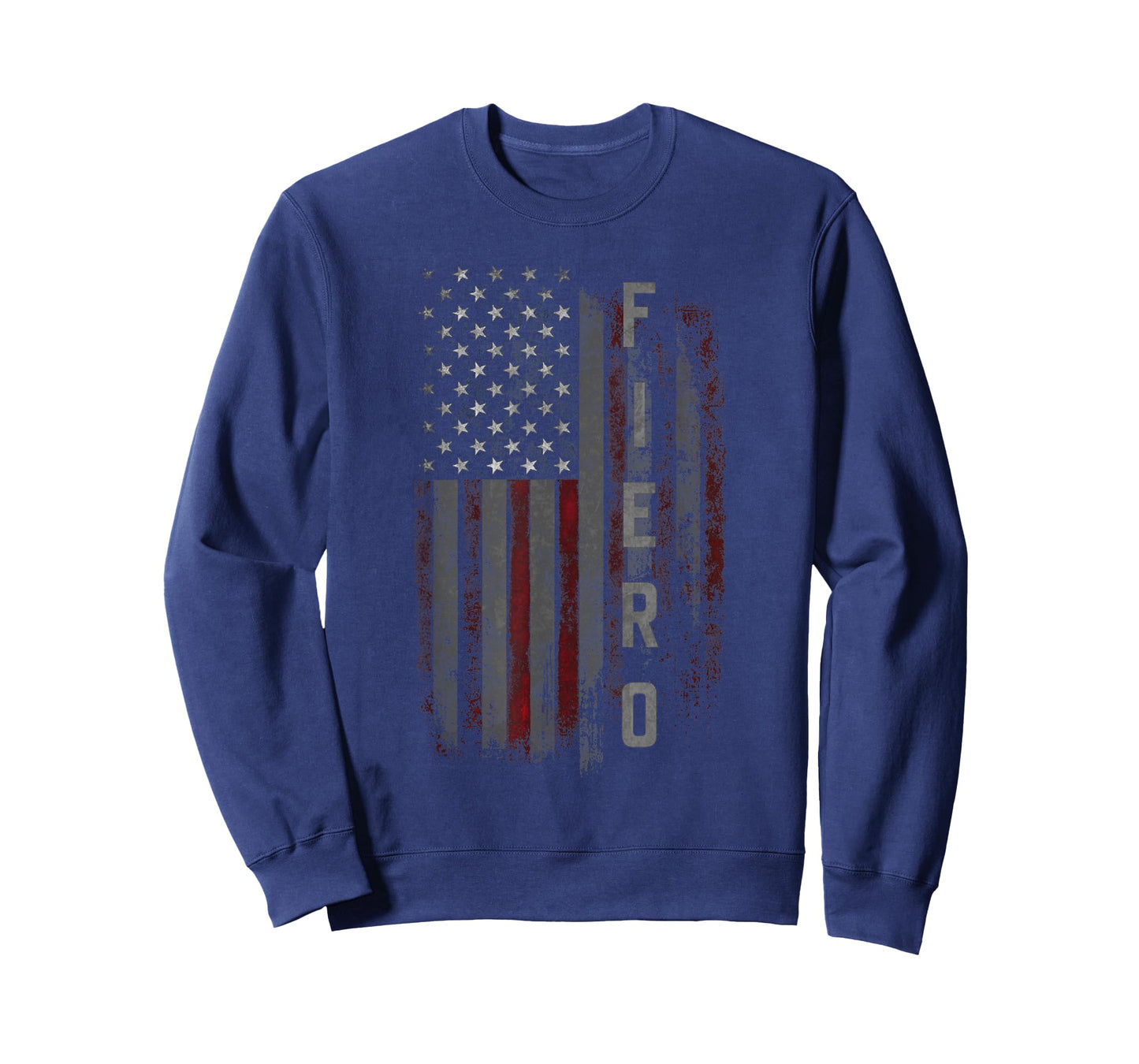 Fiero Family American Flag - Vintage Sports Car T-Shirt