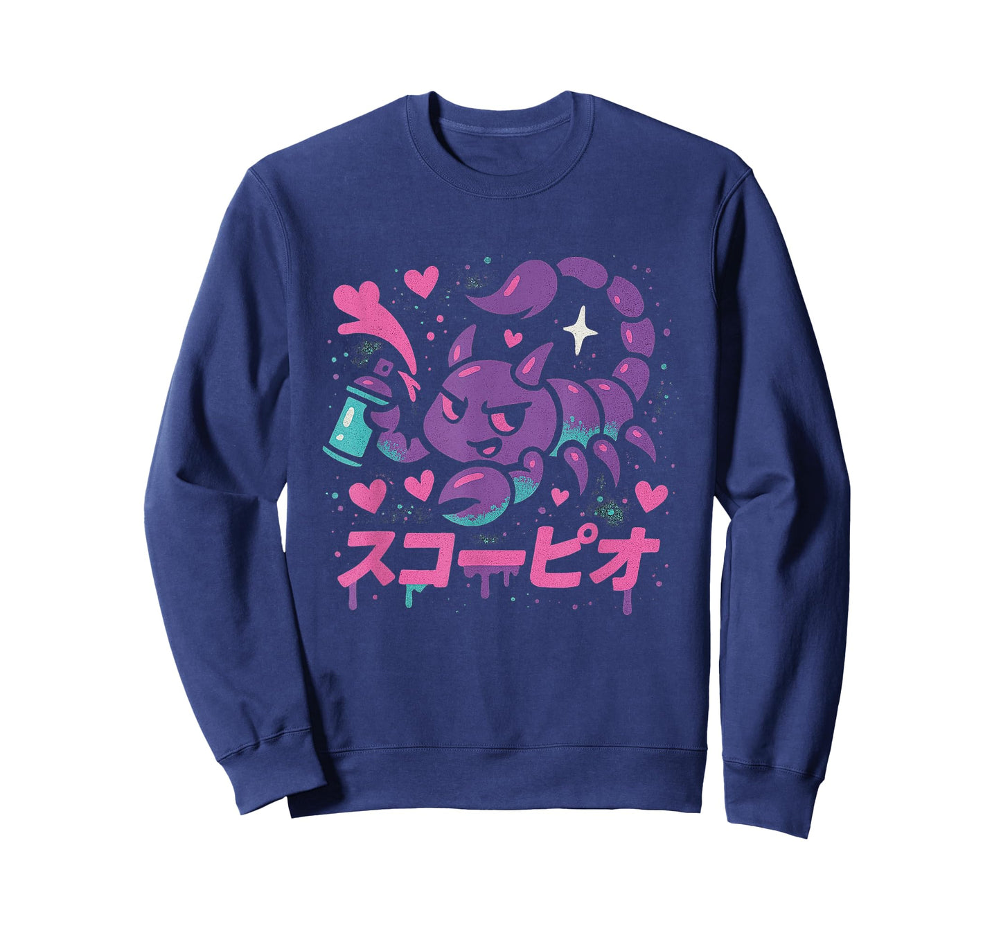 Kawaii Scorpio Graffiti Art | Zodiac Street Design T-Shirt