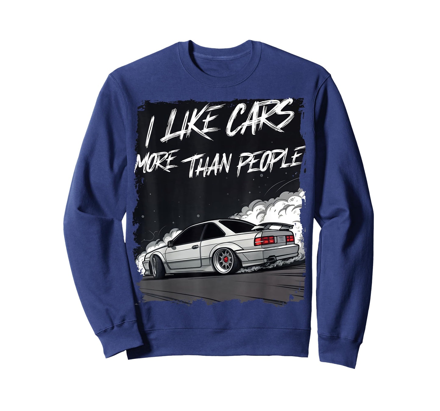 I Like Cars More Than People Funny Car Enthusiast Cars Lover T-Shirt