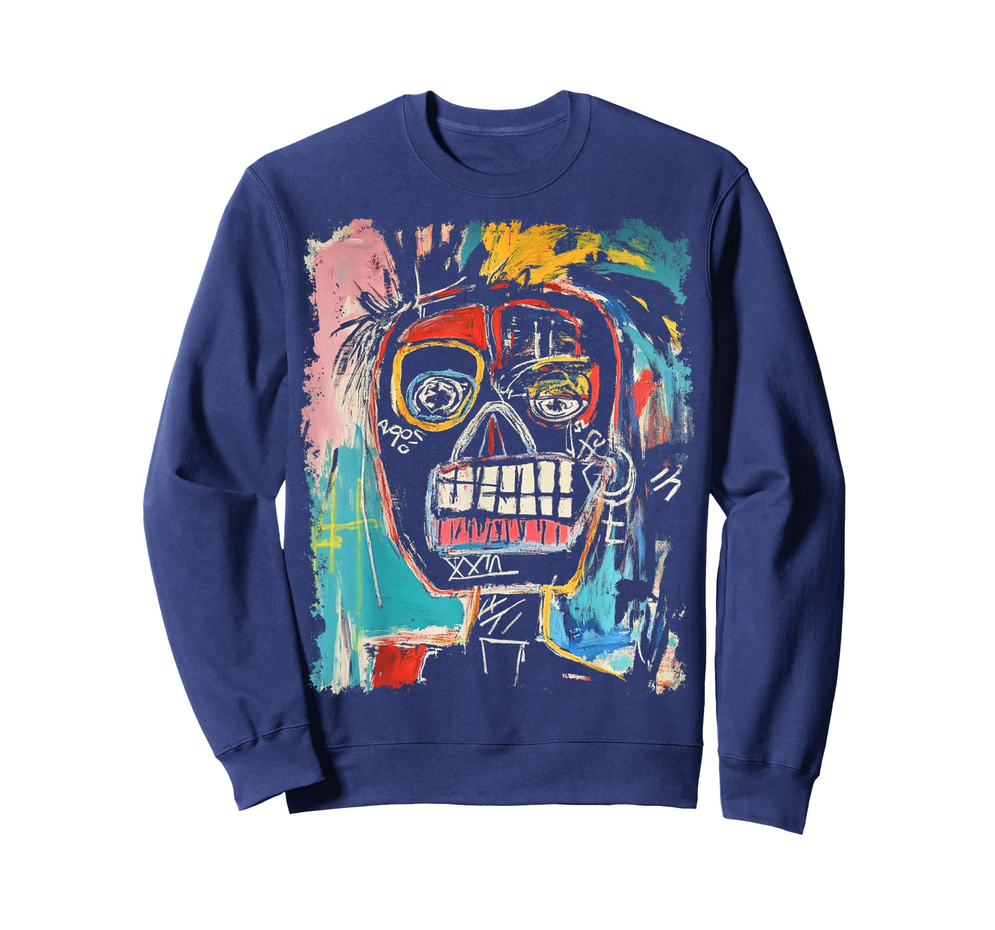 Animal Pop Art Design With A Human On It Men's Graffiti T-Shirt