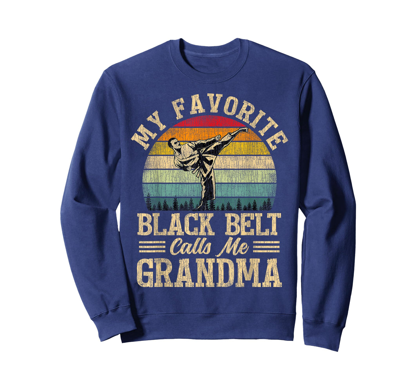 My Favorite Black Belt Calls Me Grandma Mother's Day T-Shirt