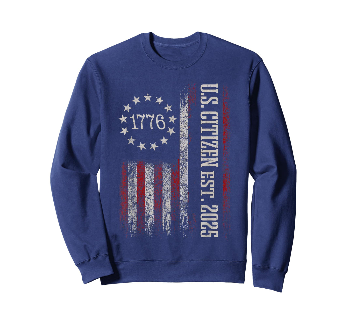 New US Citizen Est 2025 American Immigrant Citizenship Gifts T-Shirt