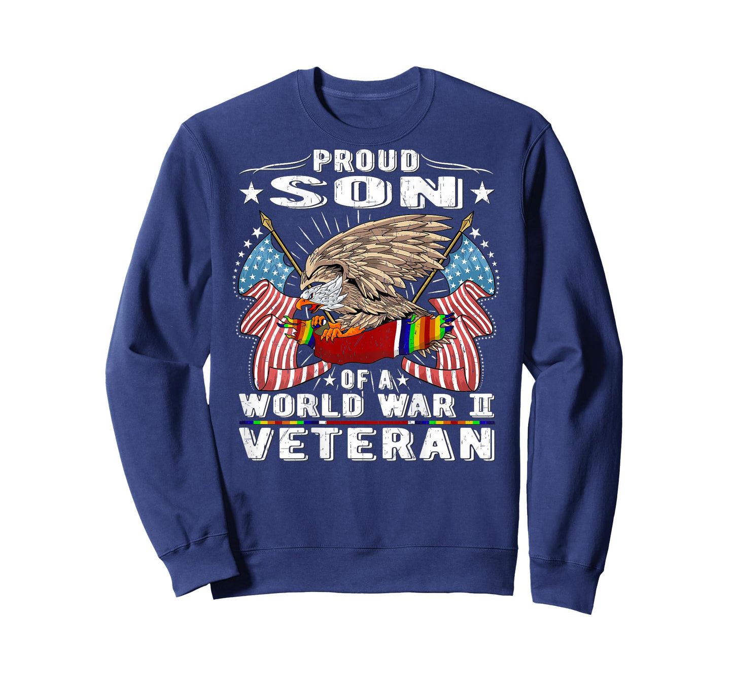 Proud Son Of A World War 2 Veteran Military Vet's Child Gift T-Shirt