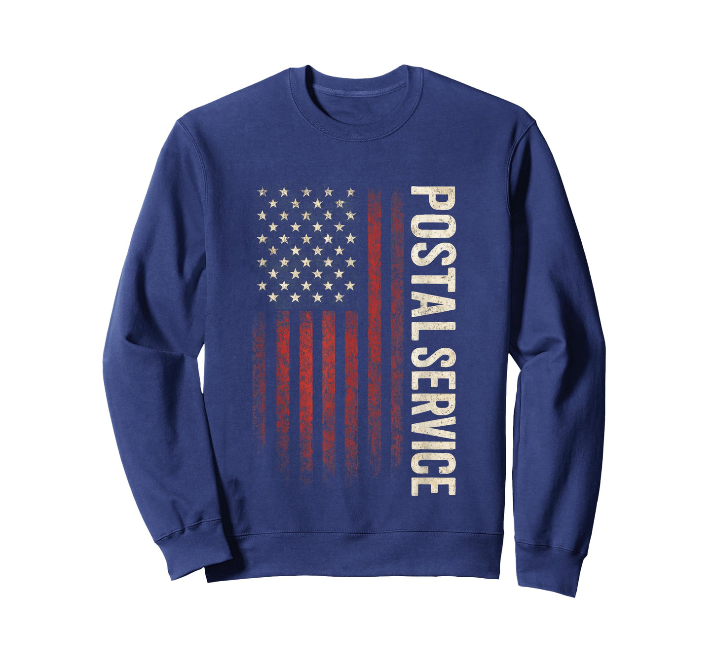 Postal Service - Proud Postal Worker USA Flag T-Shirt