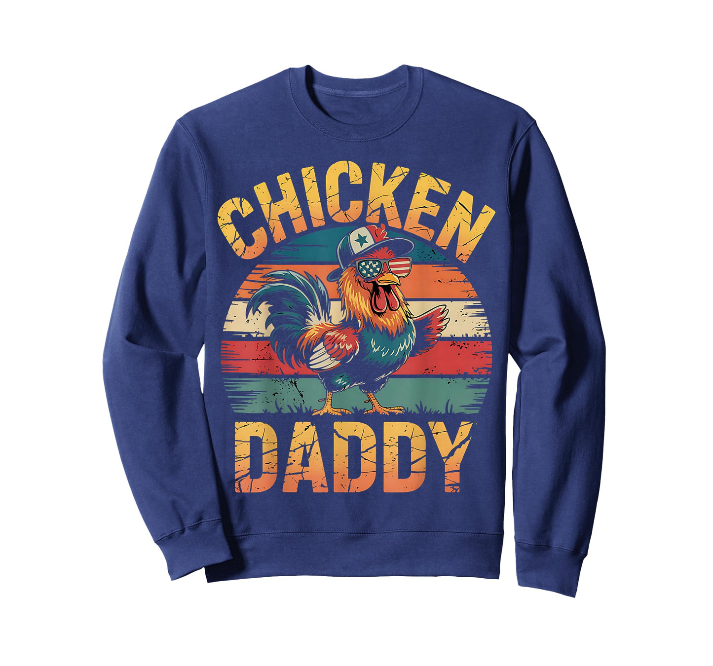 Chicken Daddy Funny Farmer For Men T-Shirt