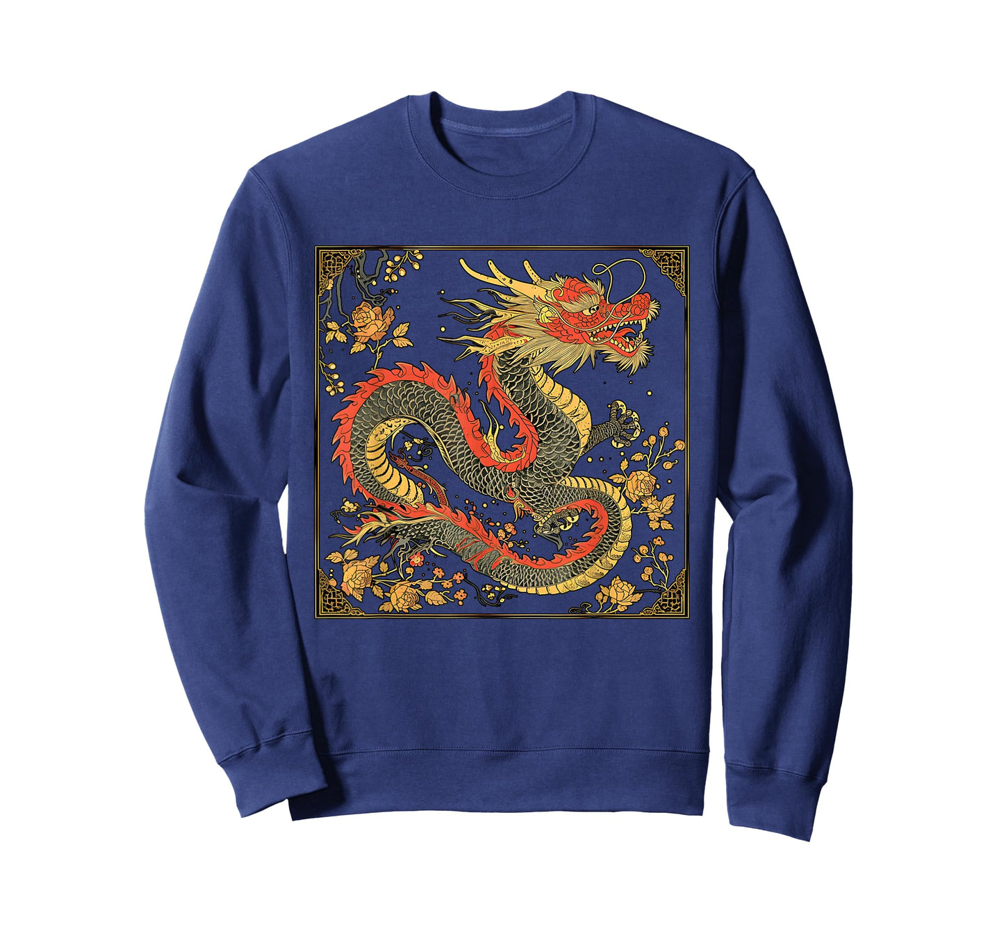 Chinese Zodiac Dragon Symbol Chinese Dragon Art Style T-Shirt