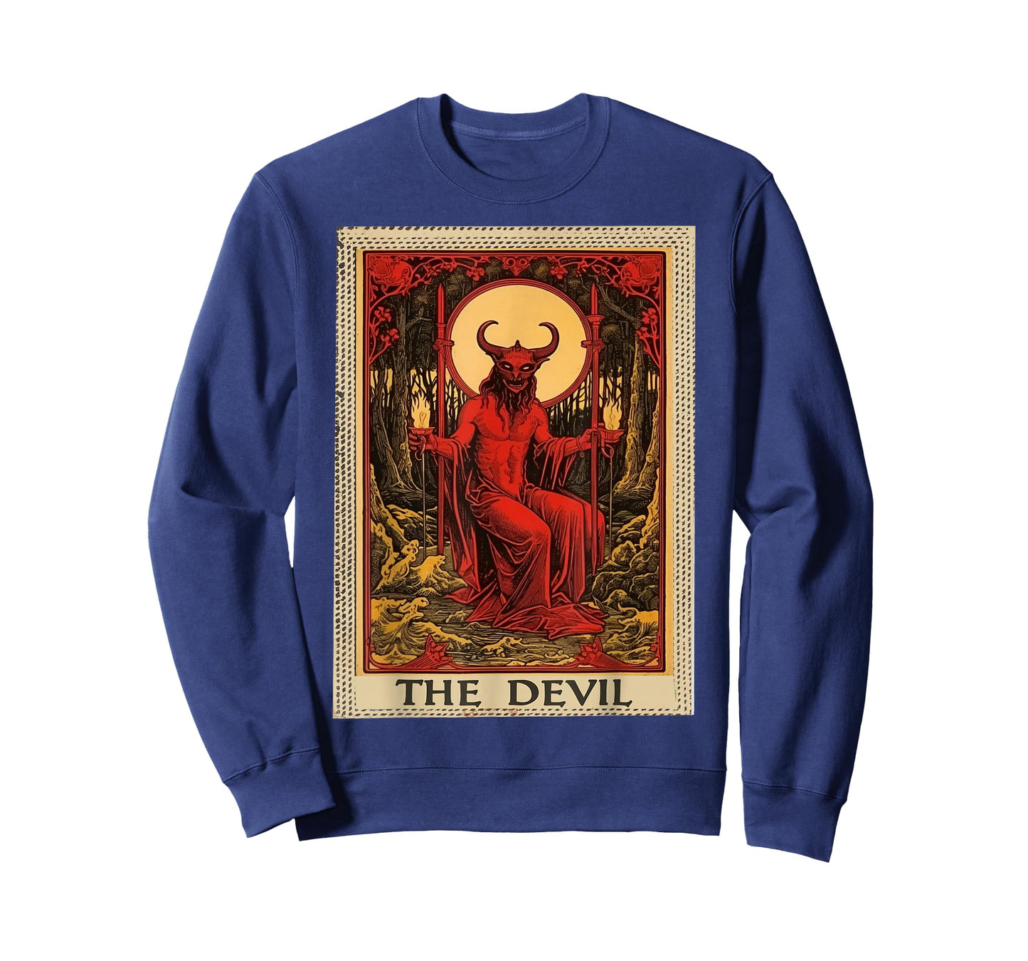 Vintage Tarot Card The Devil T-Shirt