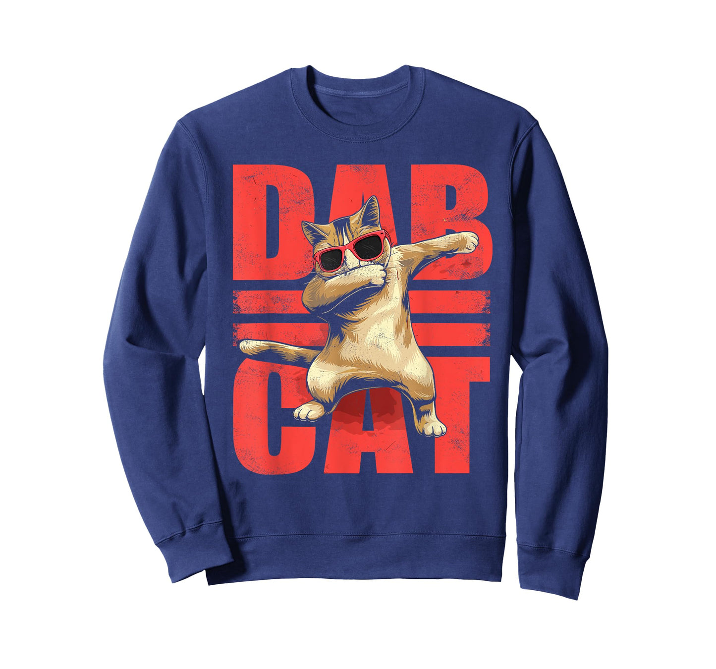 Dab Cat Funny Dabbing Cats Cute Kitten Kitty Lover Kids T-Shirt