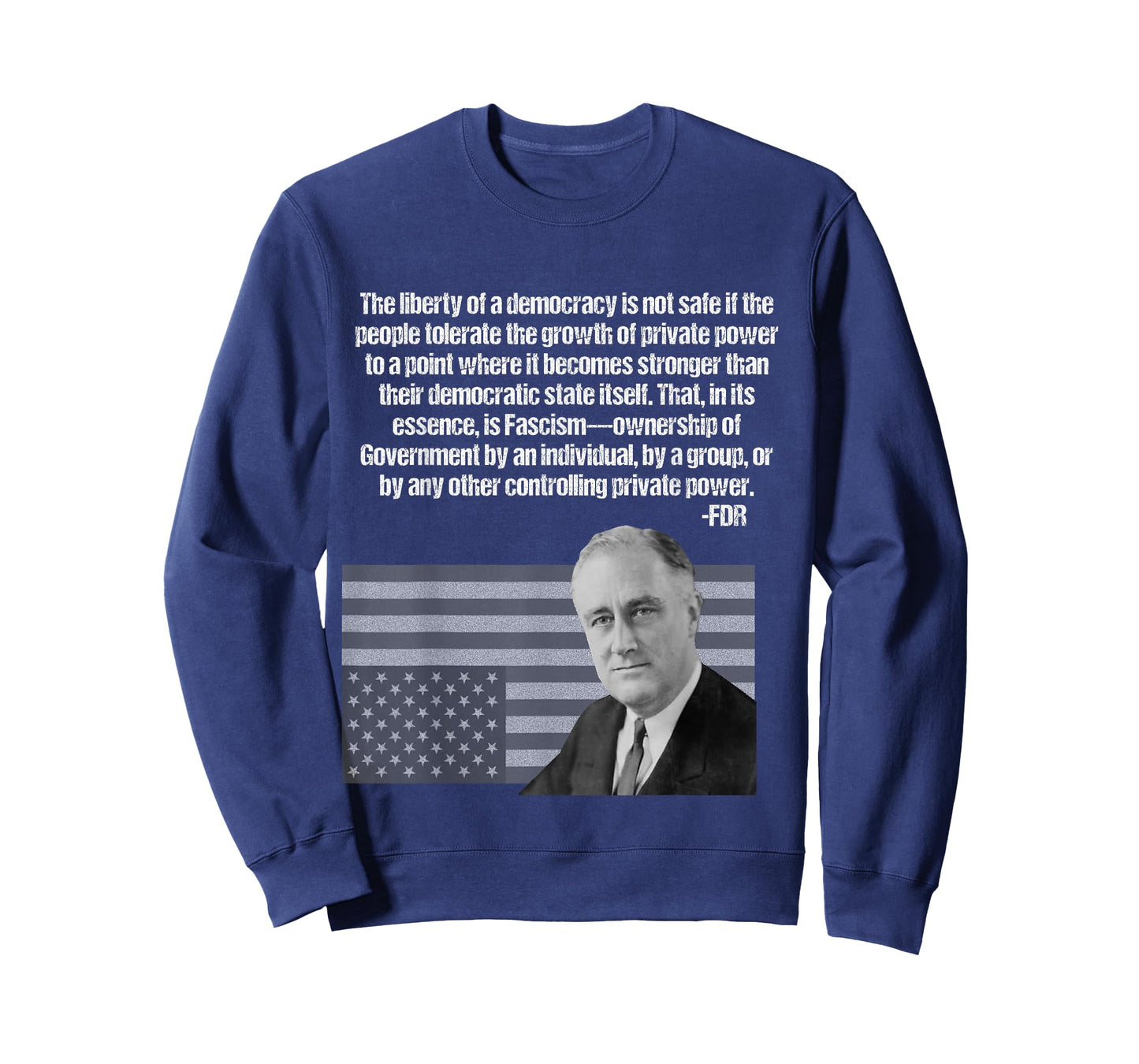 FDR on Fascism Taking Over The Government T-Shirt