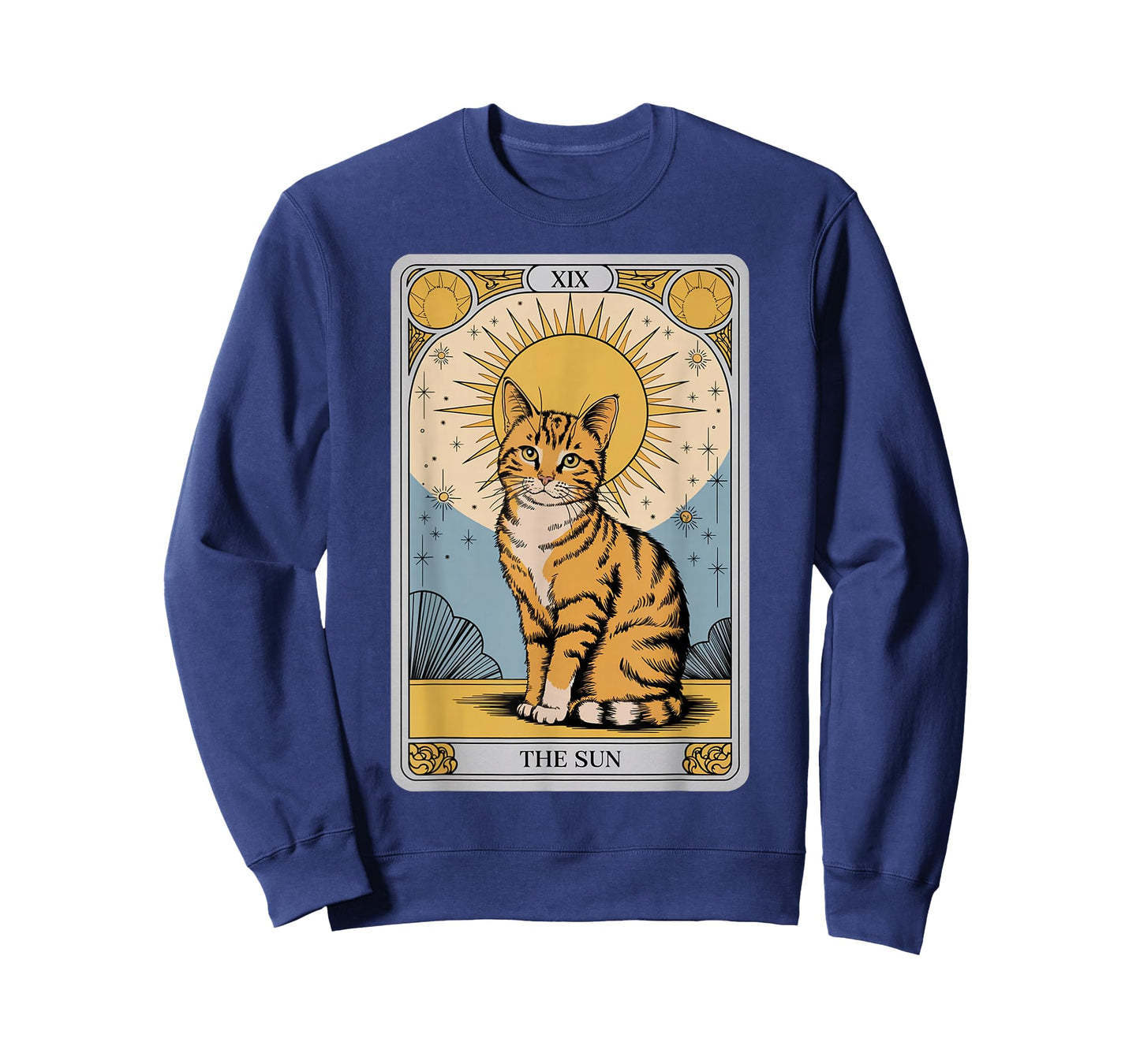 The Sun Tarot Cat – Mystical Orange Tabby with Positive Ener T-Shirt