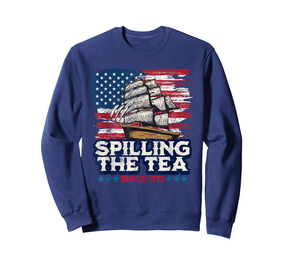 Funny US History Teacher Boston Spilling The Tea Since 1773 T-Shirt