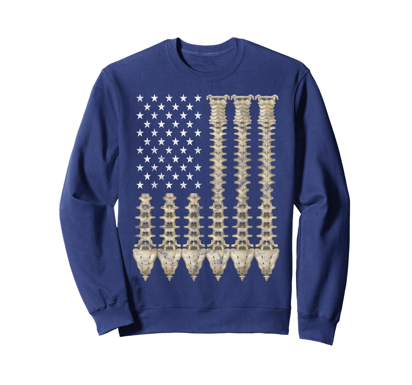 Chiropractors Office Spine Chiropractic American Flag Gift Women Men T-Shirt