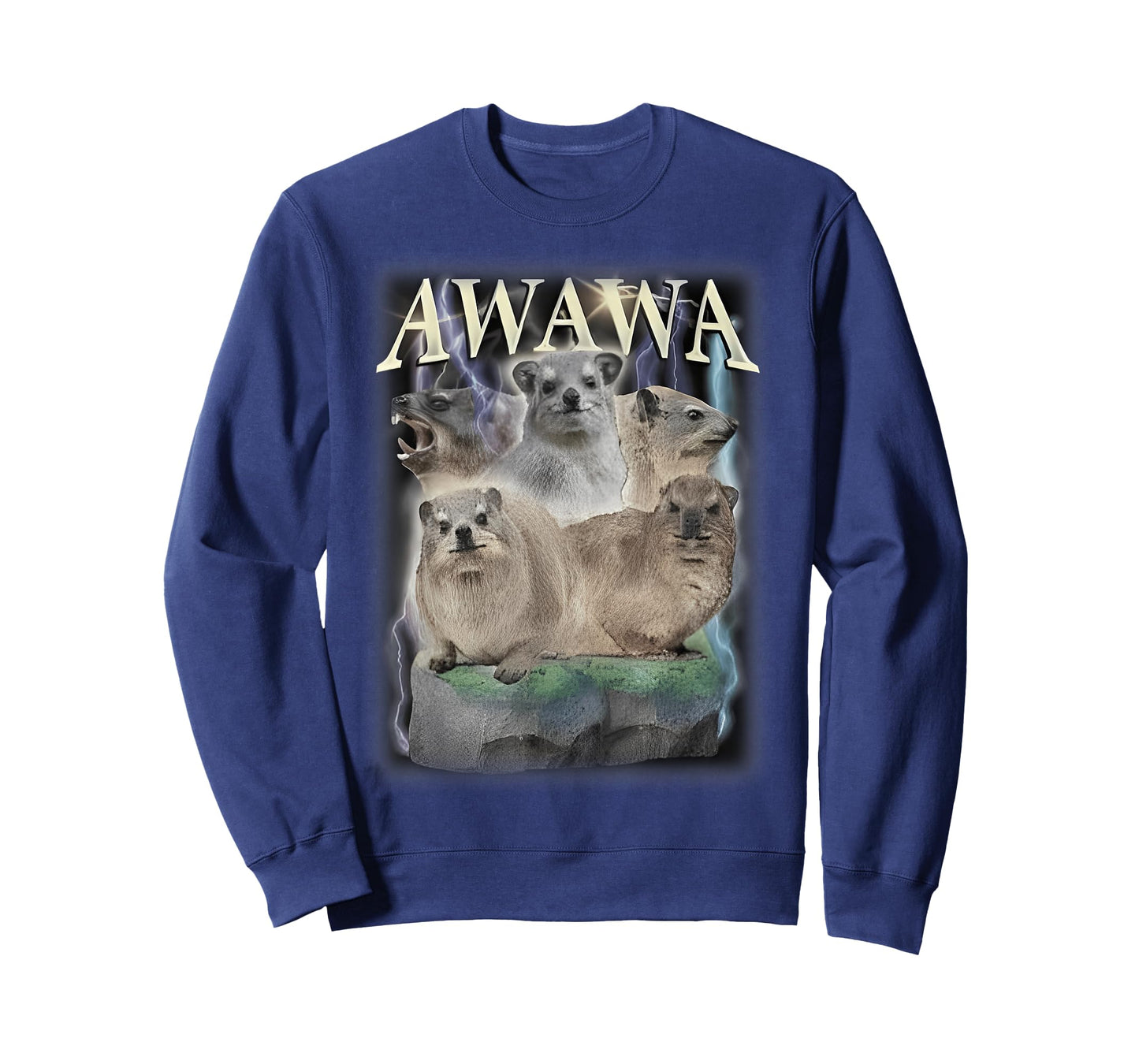 Funny Awawa Hyrax Oddly Specific Meme Animal for Family Tee T-Shirt