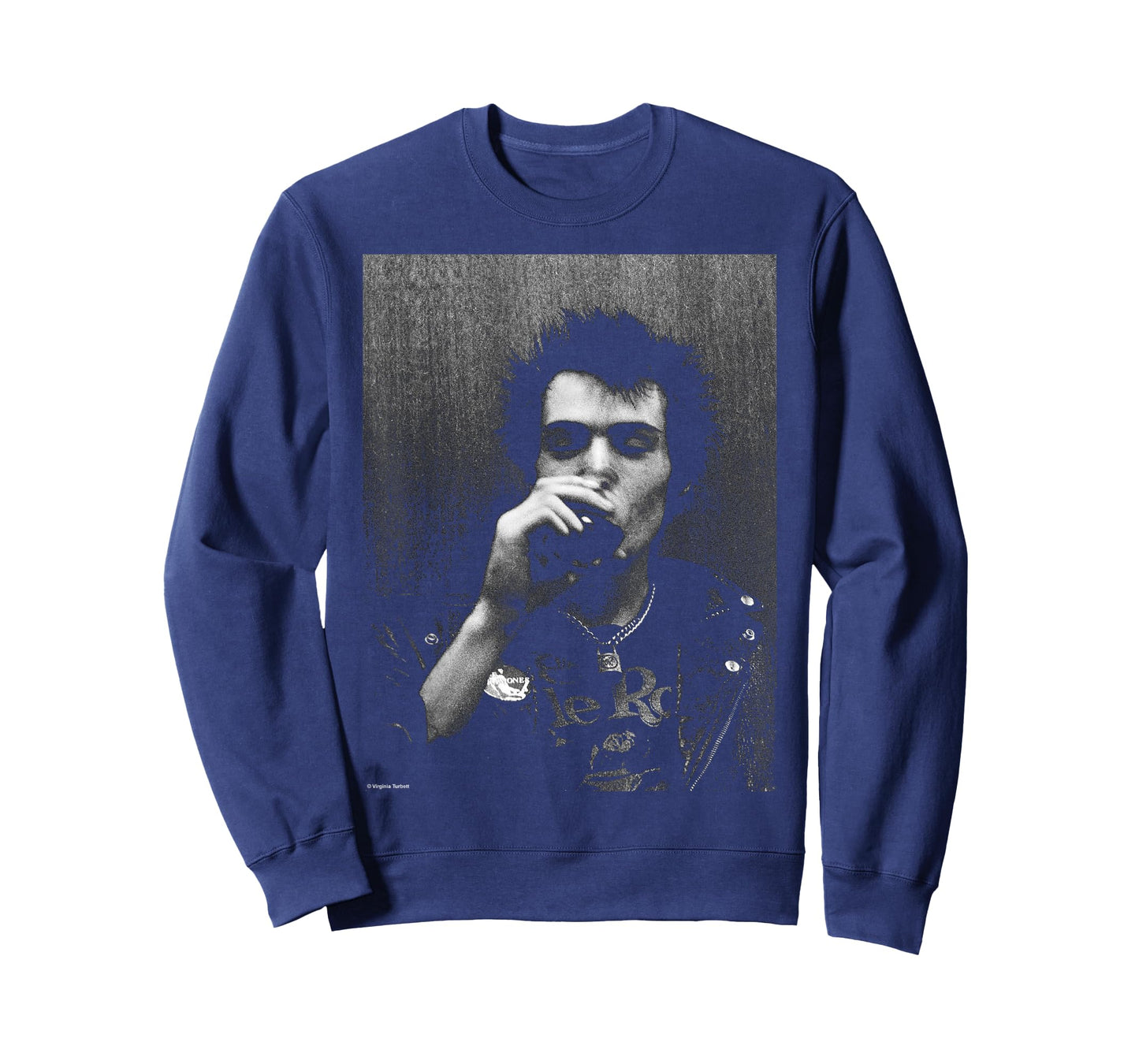 Sid Vicious Sex Pistols Bass Player by Virginia Turbett T-Shirt