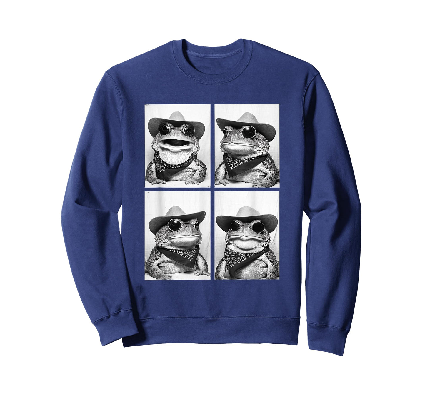 Cowboy Toad with Sunglasses Animal Design Photo Booth Western T-Shirt