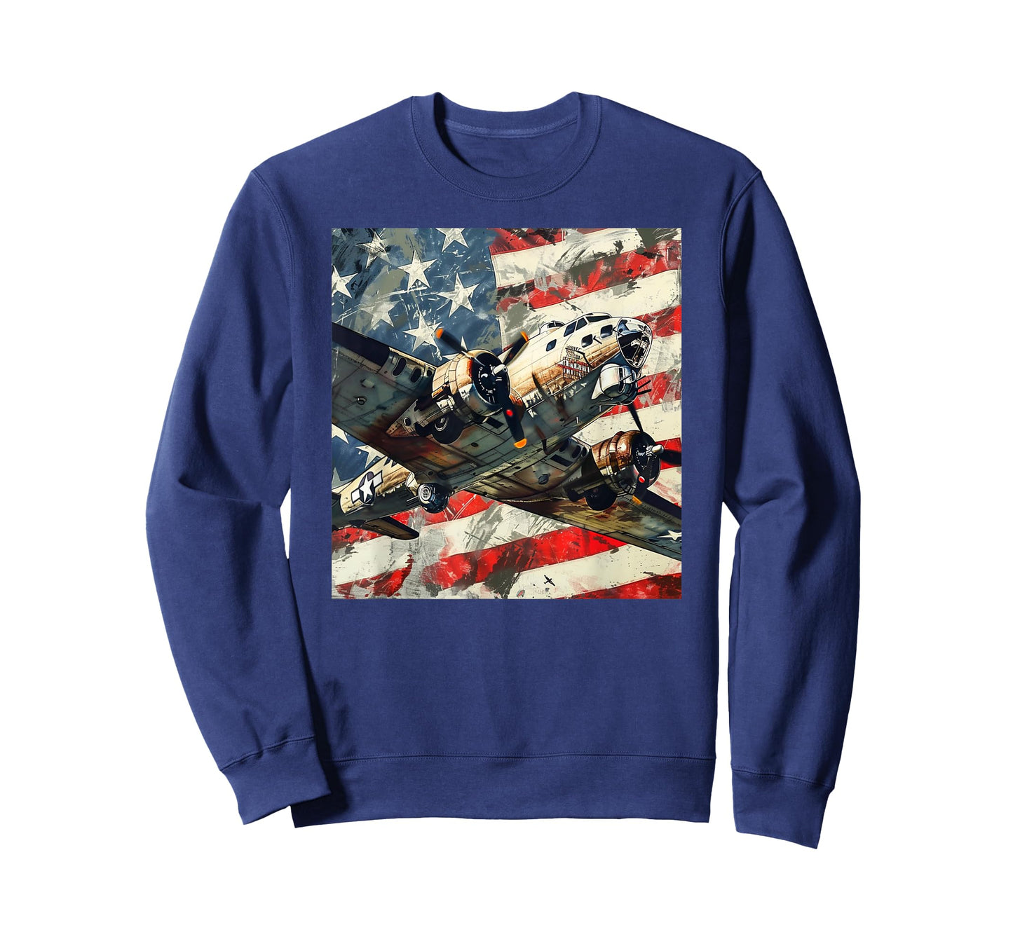 B-17 Flying Fortress WWII bomber aircraft Military Warbird T-Shirt