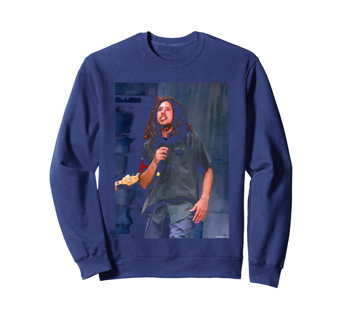 Rage Against The Machine Zack De La Rocha by Andy Willsher T-Shirt