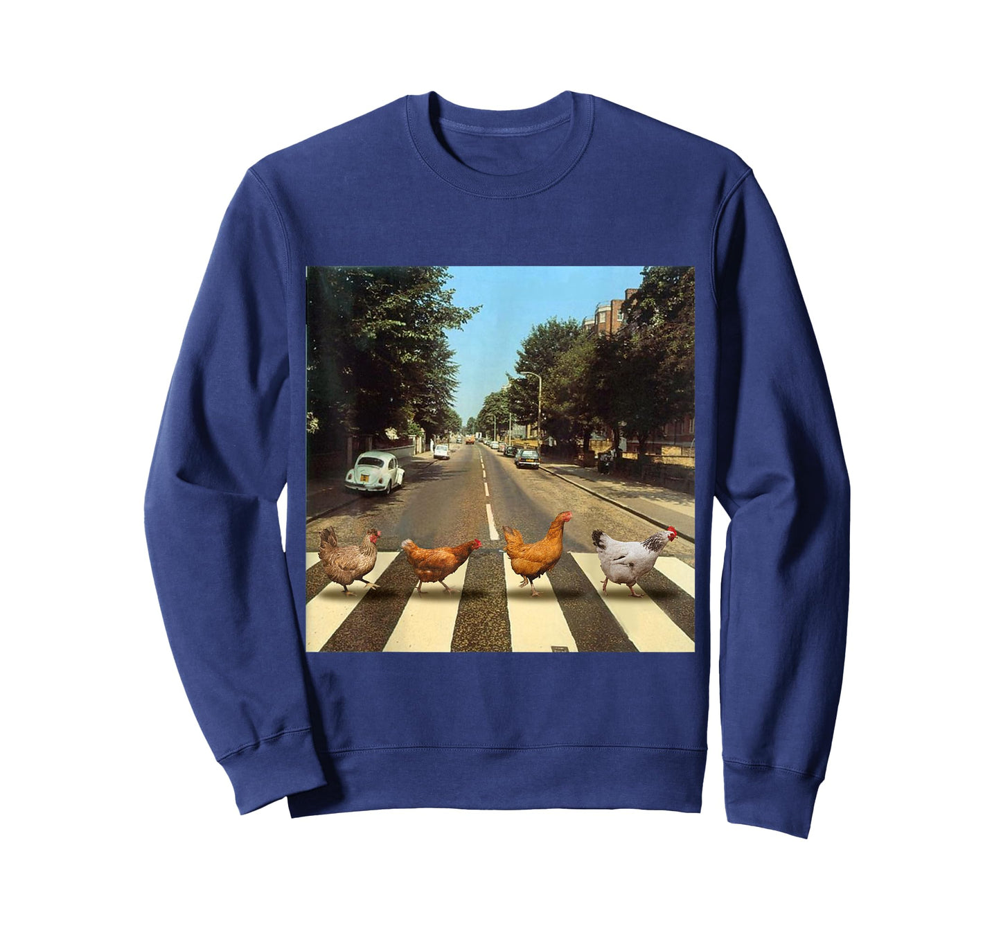 Chickens Crossing Road Parody Chicken Lover T-Shirt