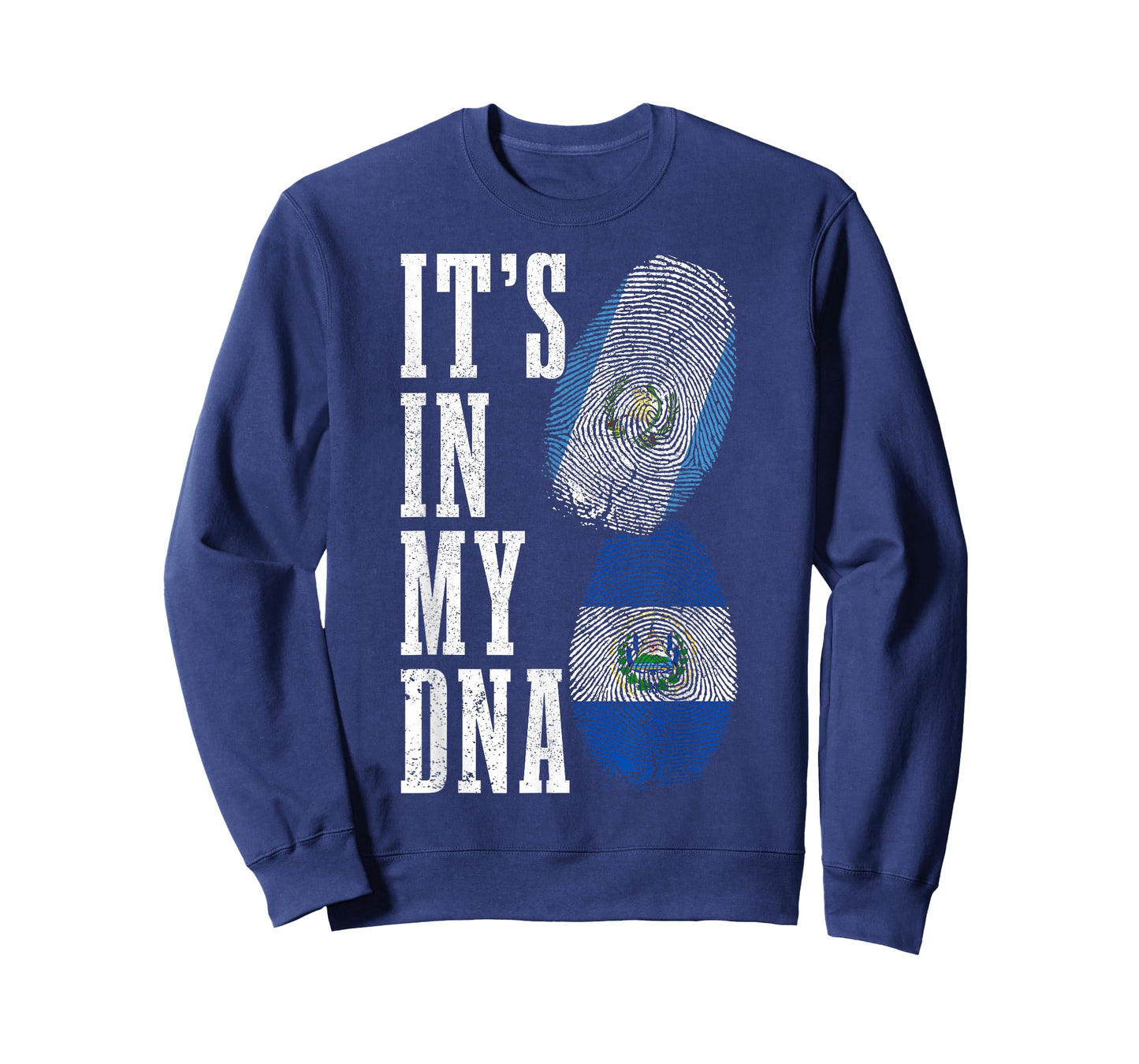 Guatemala El Salvador DNA Guatemalan Salvadorian Flag Pride T-Shirt