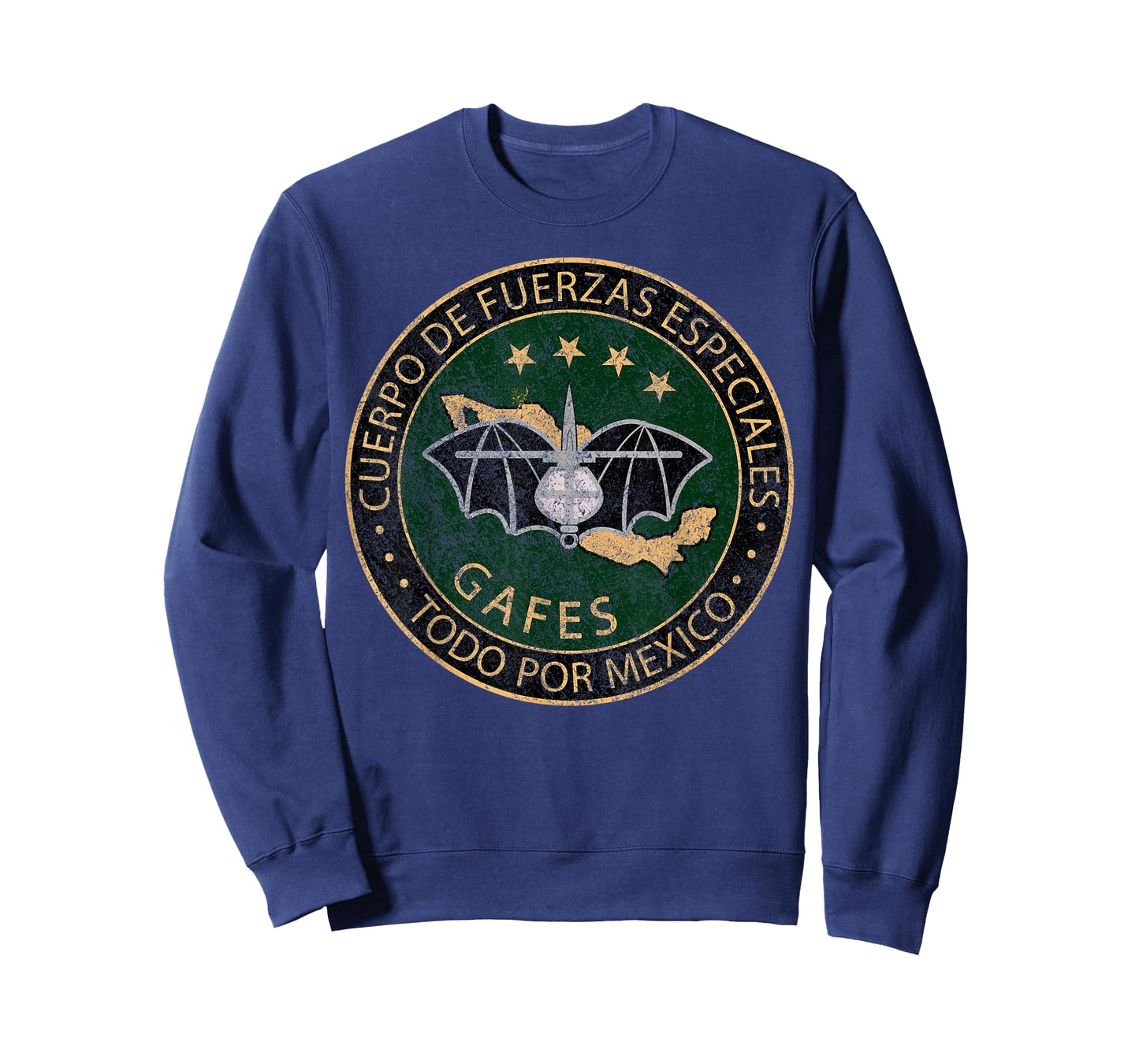 GAFES GAFE Mexican Special Force Fuerzas Mexican Patriot T-Shirt