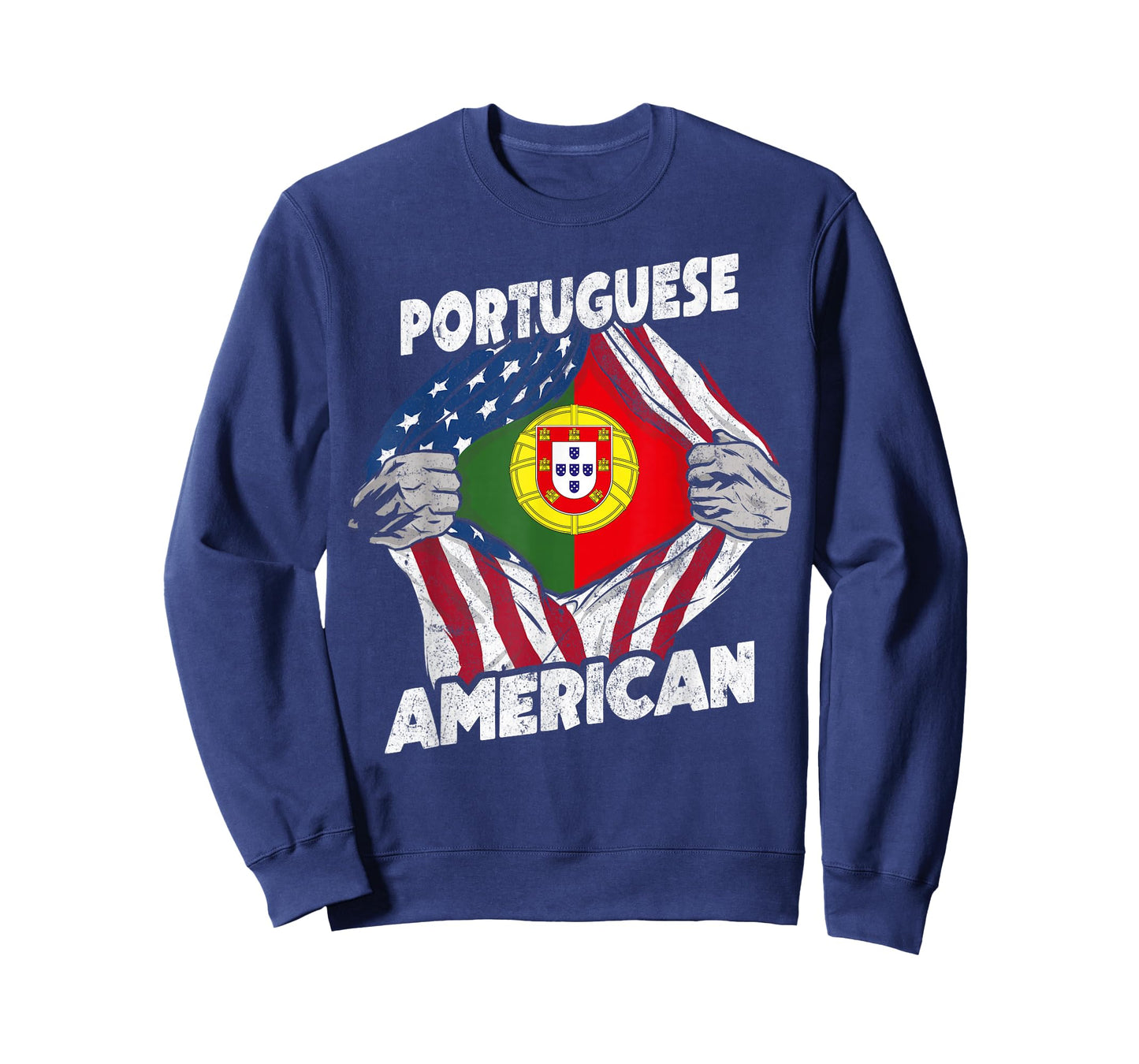 Portuguese And American Flag Portugal Proud T-Shirt