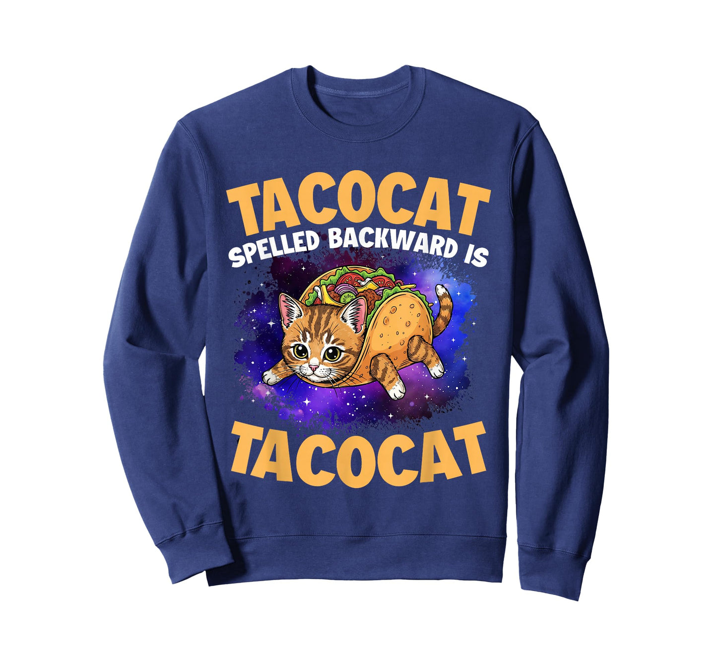 Tacocat Spelled Backward is Tacocat - Taco Lover Mexican T-Shirt