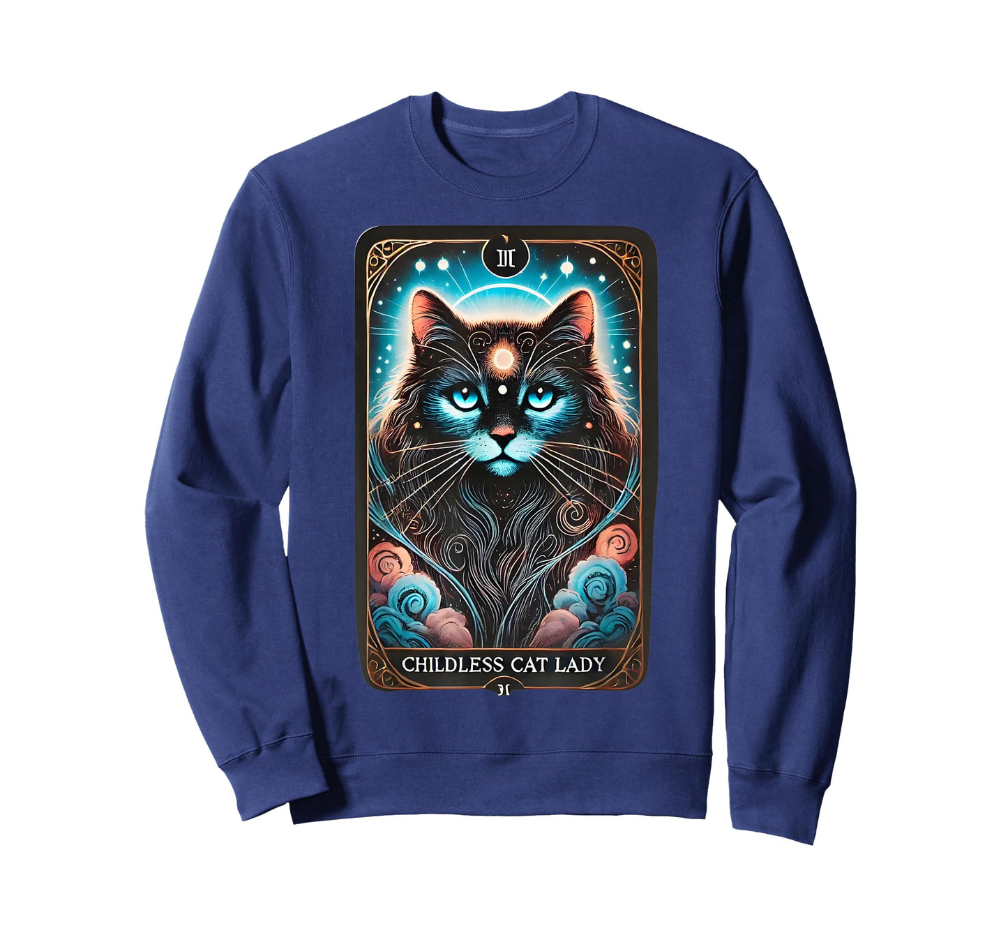 Childless Cat Lady Tarot Card T-Shirt
