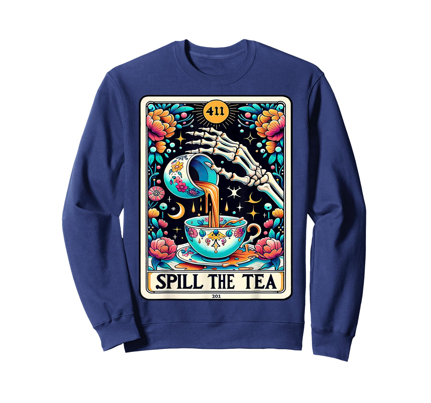 Spill The Tea Tarot Card T-Shirt